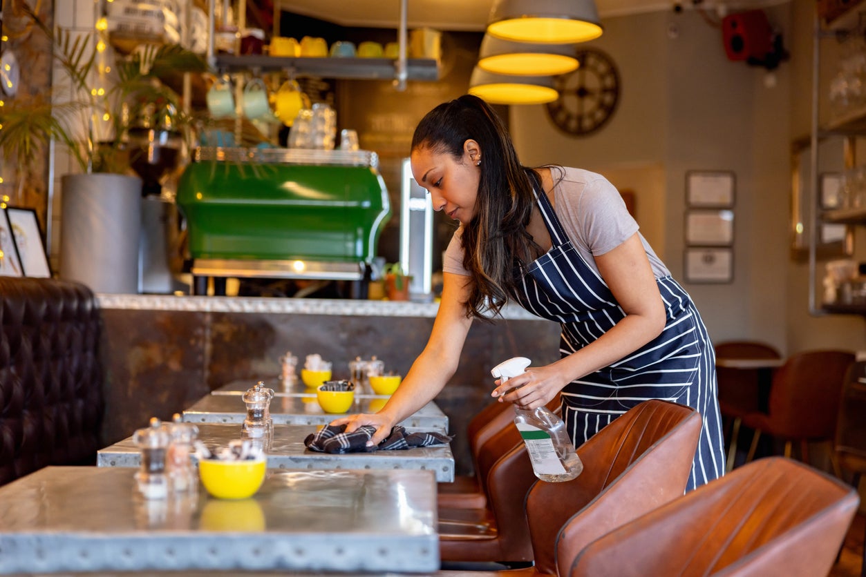 Employing part-time workers costs less than having full-timers on the payroll