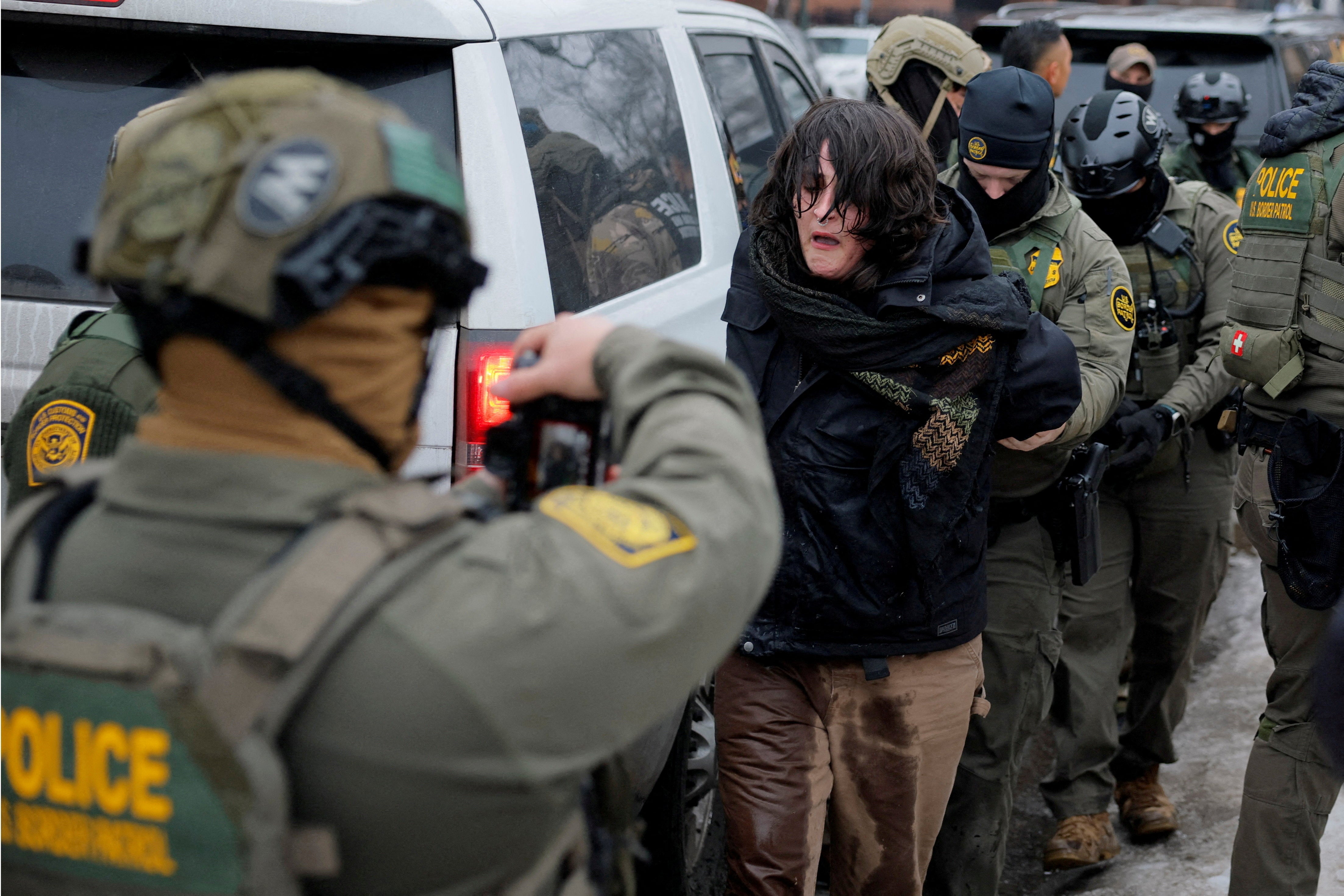 The Trump administration has used deportation raids, a refugee freeze and legal changes to reduce the number of immigrants inside the U.S. (Reuters)