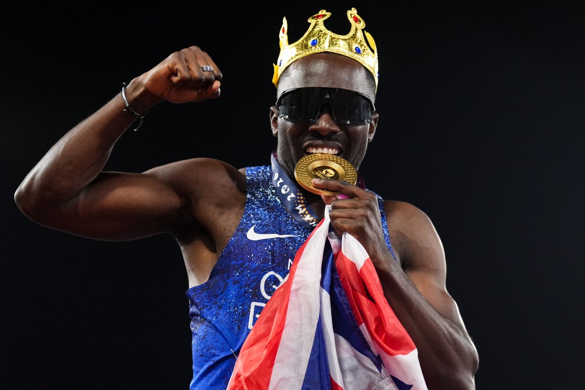 Romell Glave storms to gold to seal 100m double for Great Britain