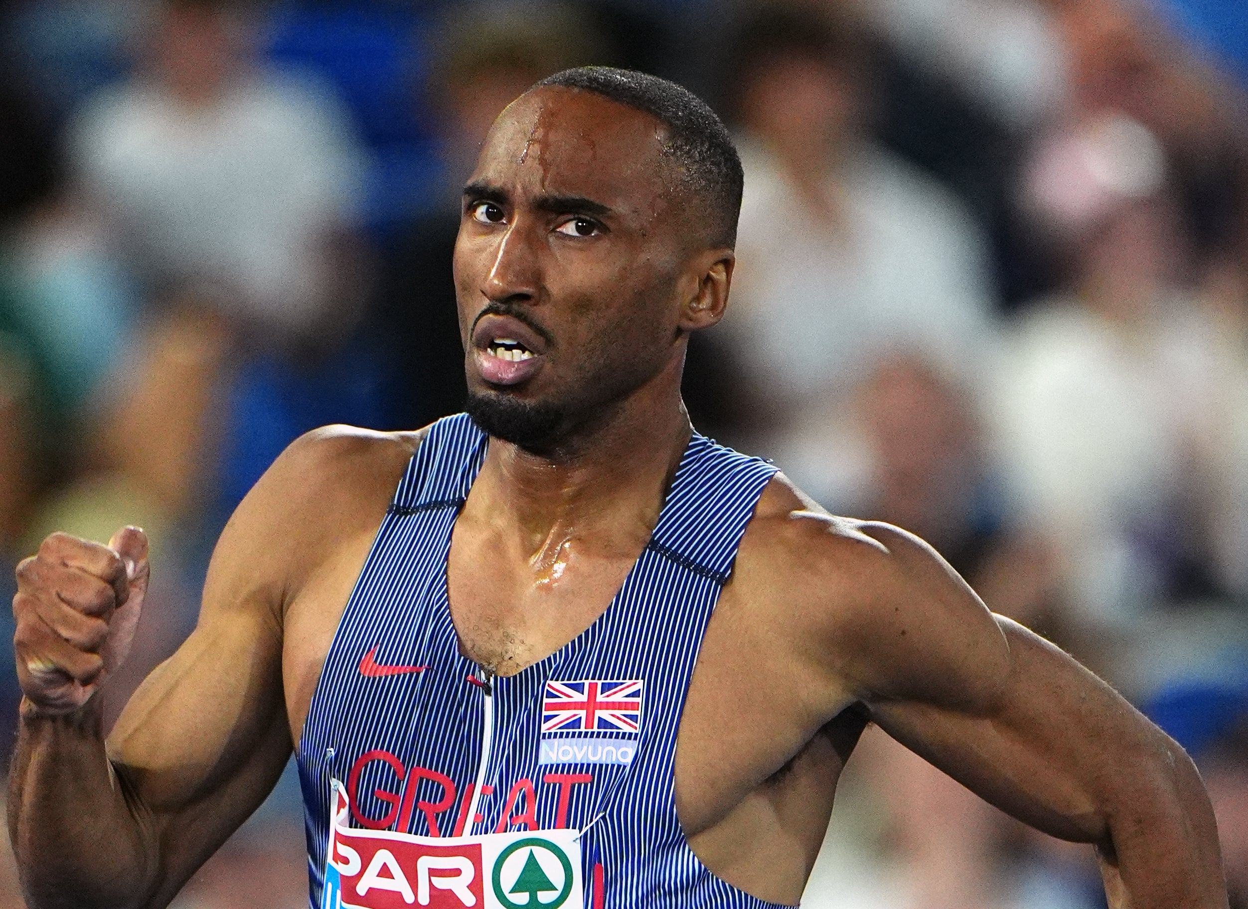 Matthew Hudson-Smith did not get things right during his semi-final (Martin Rickett/PA)