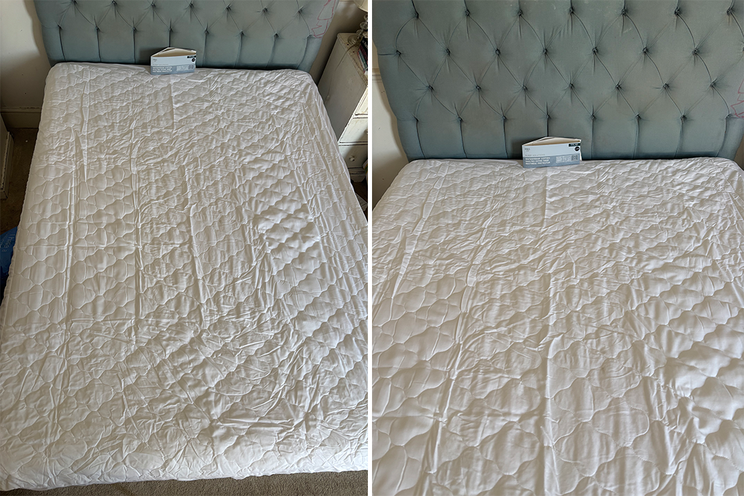 The waterproofing doesn’t make it noisy or too hot (Zoe Griffin/The Independent)