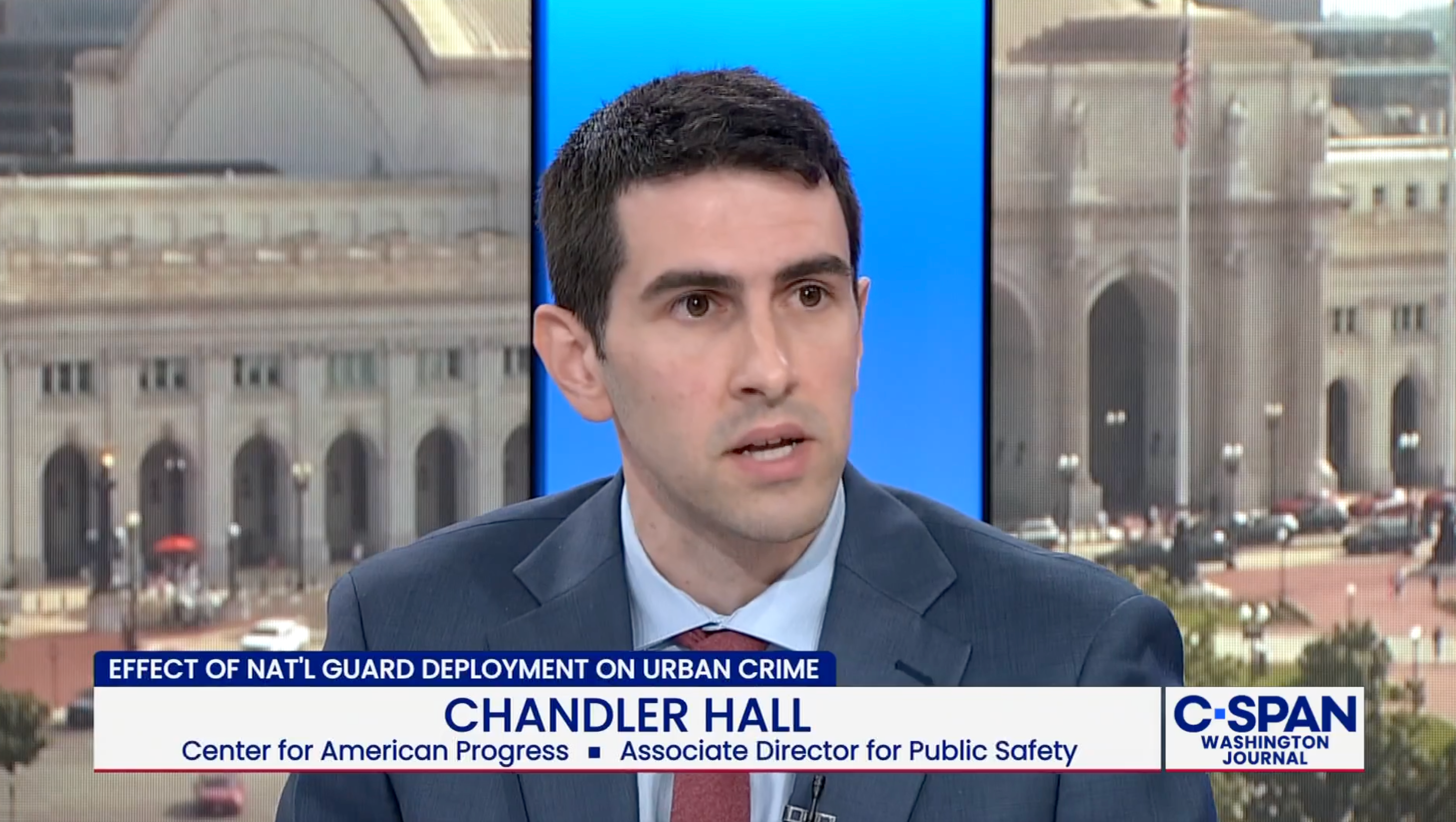 Chandler Hall of the Center for American Progress says his organization has concluded that Trump's federal law enforcement surge has not proven an effective policy, despite costing $1.7 billion