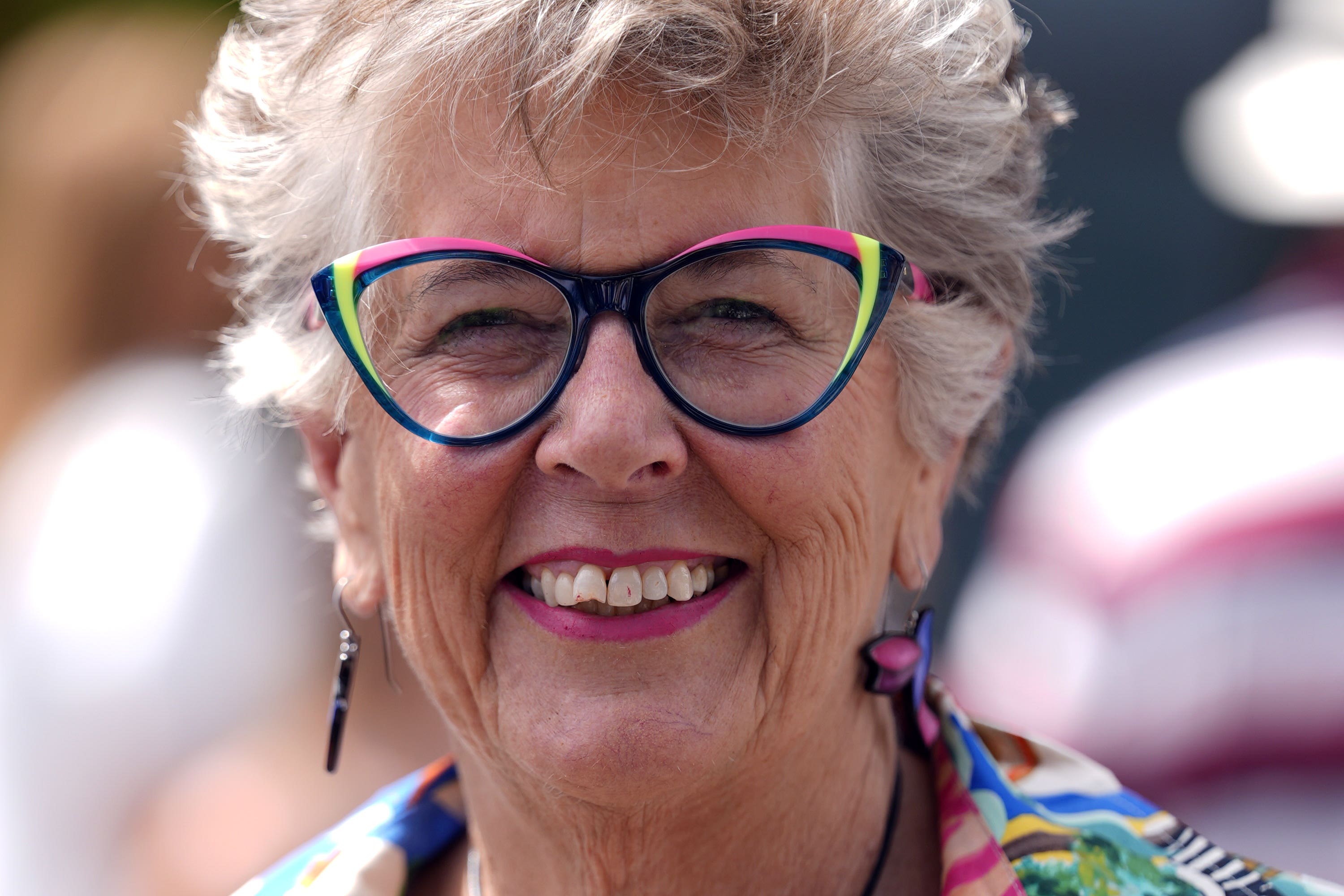 Dame Prue Leith was on holiday in Yorkshire when she started struggling with her speech (Andrew Matthews/ PA)