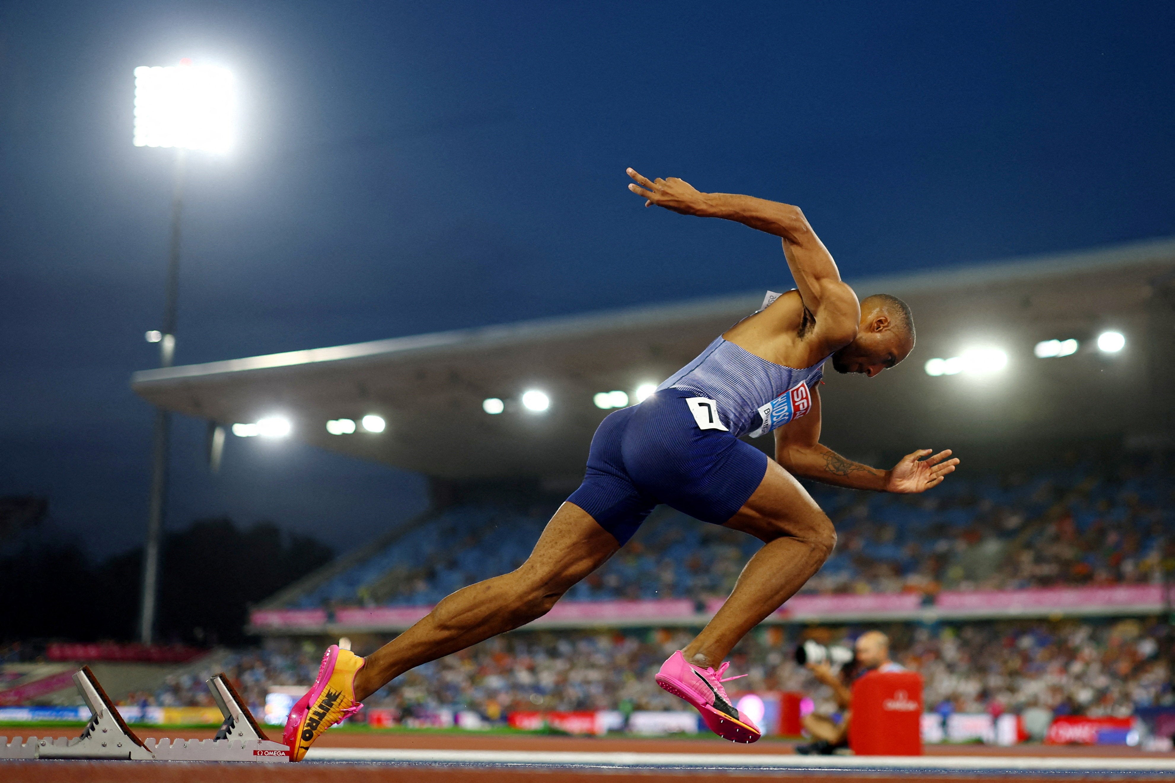 Hudson-Smith came second in his semi-final
