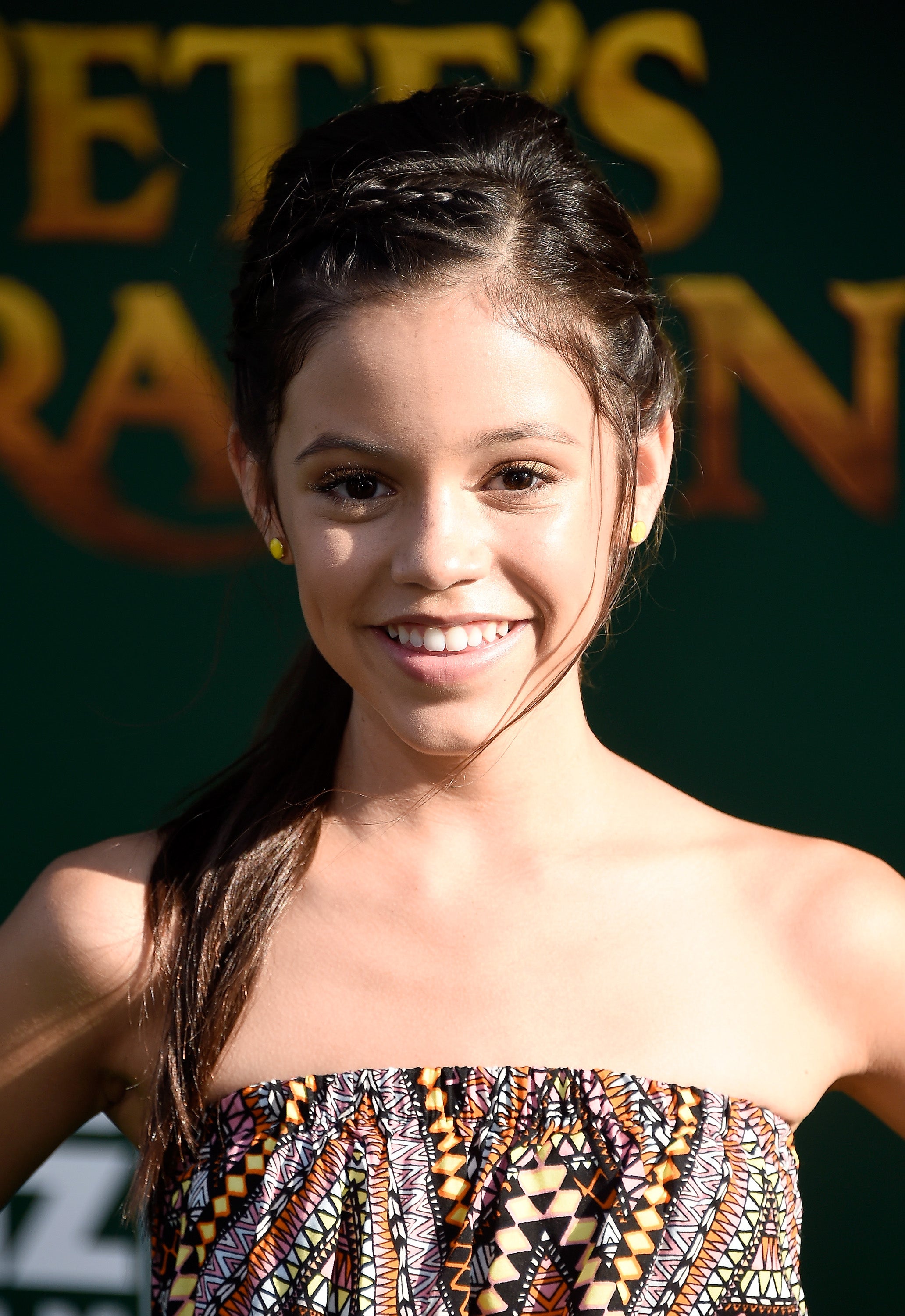 Jenna Ortega pictured in 2018 at the premiere of ‘Pete’s Dragon’ (Getty)
