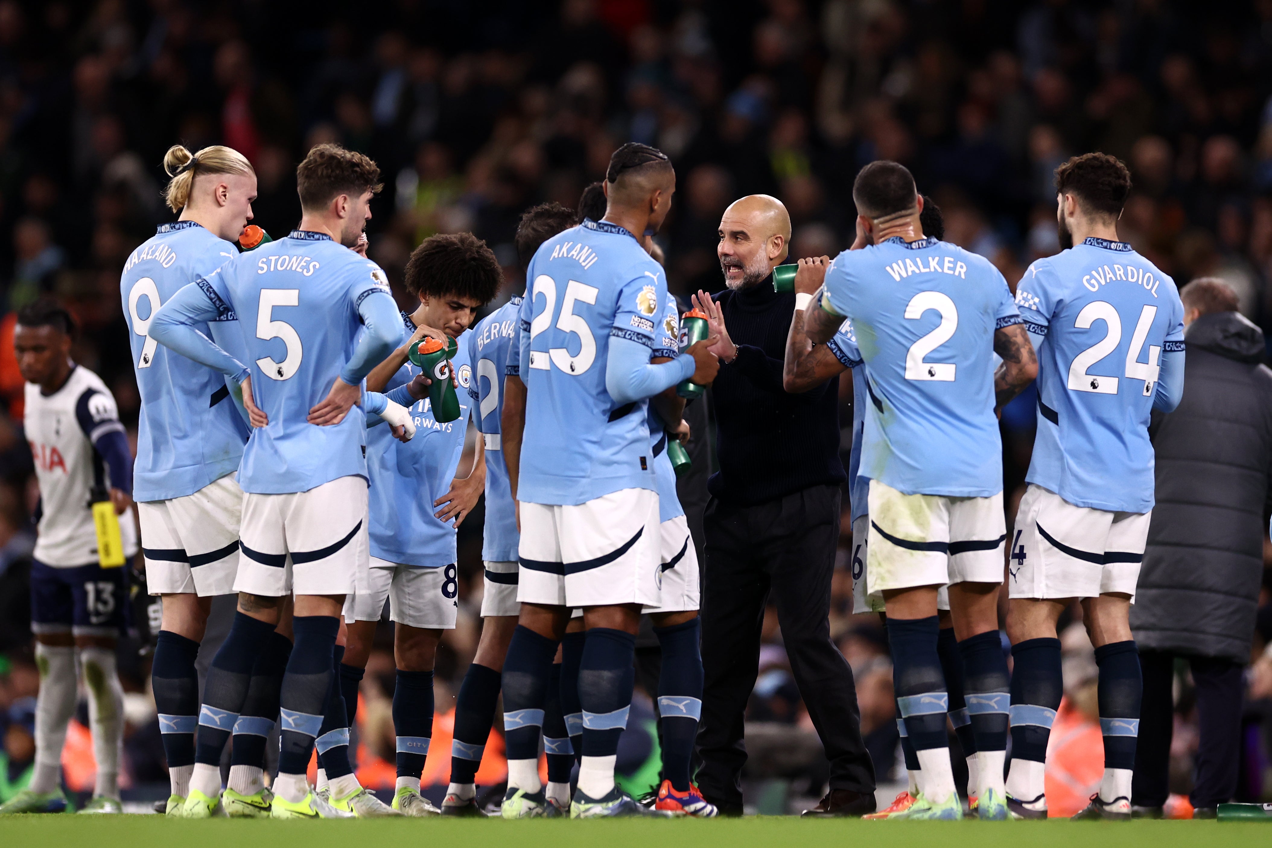 A 4-0 defeat to Tottenham was a galling experience for Pep Guardiola and his squad