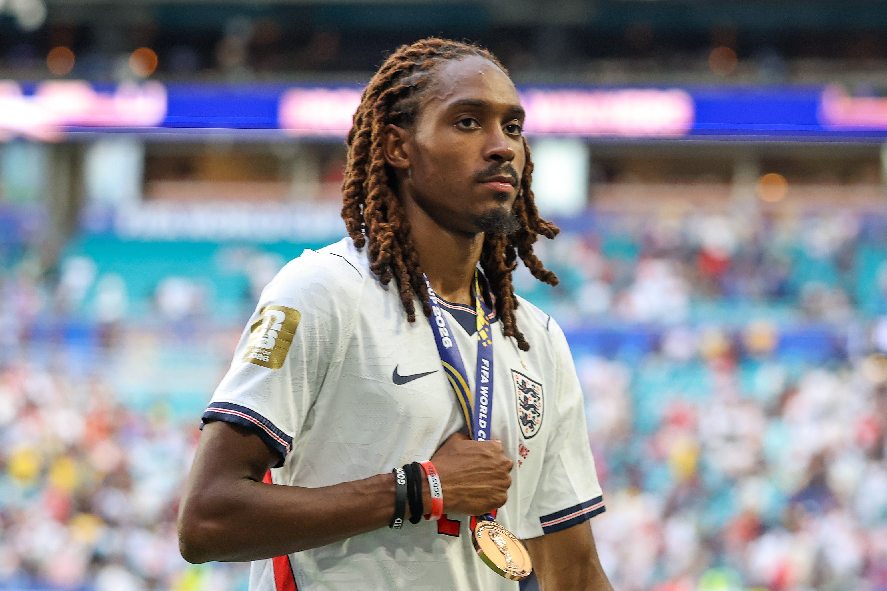 Djed Spence arrives at Inter after a fine showing at the World Cup