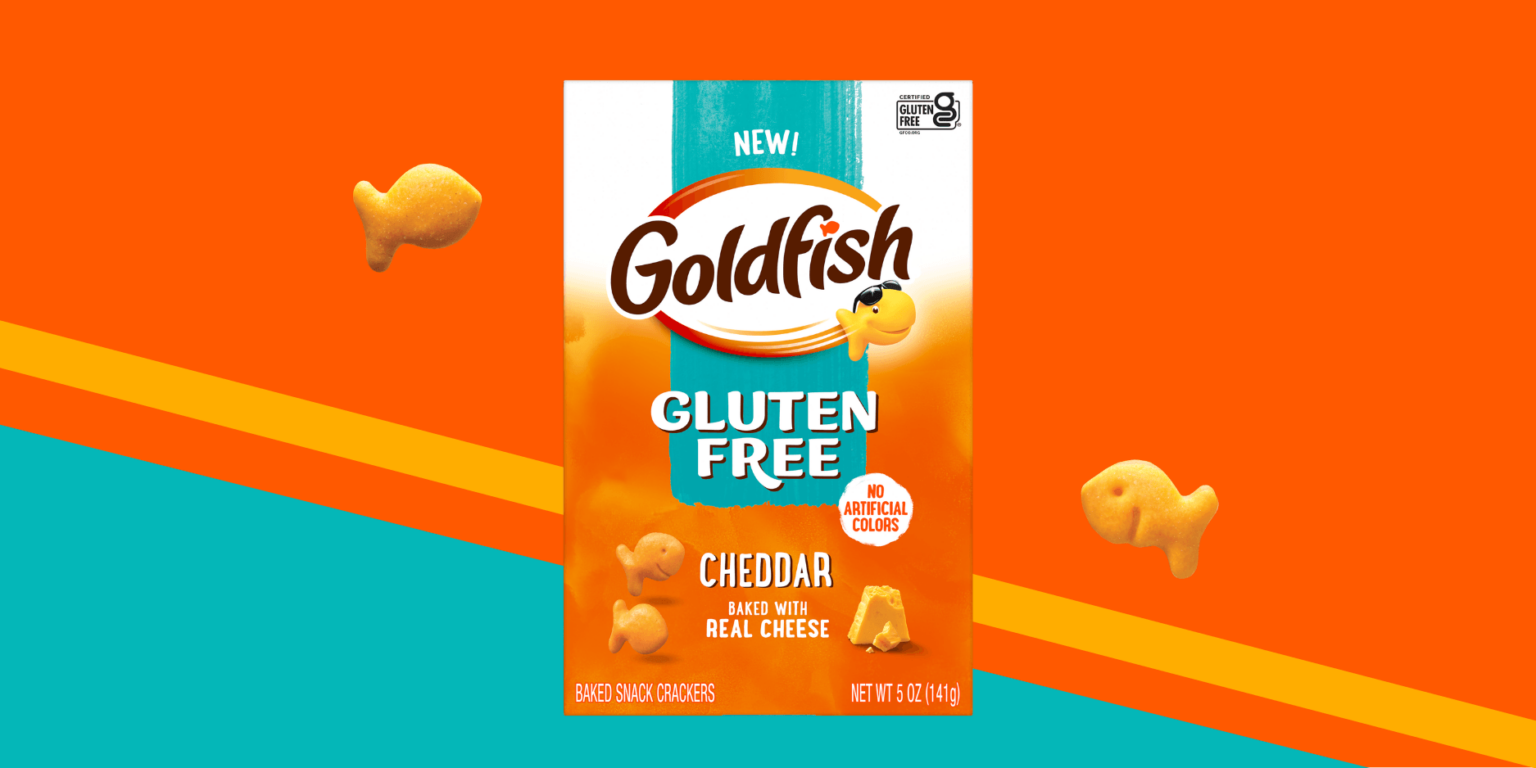 Gluten-free Goldfish crackers will be available nationwide in November, priced $4.99 for a 5-ounce package (The Campbell’s Company)
