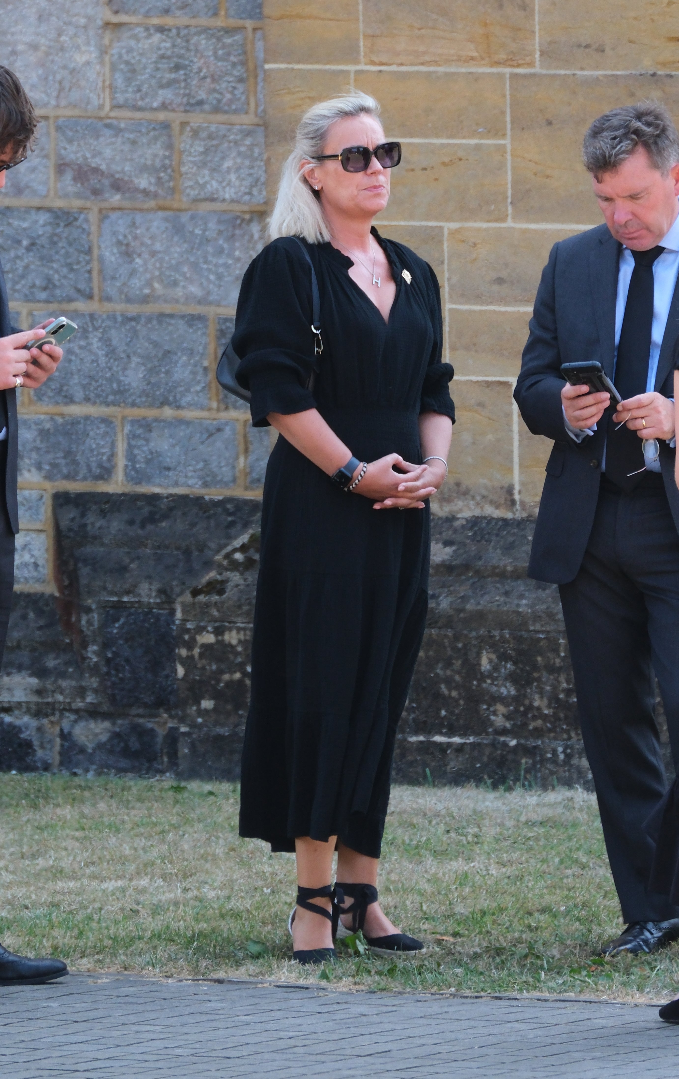 Ann Widdecombe’s personal assistant Harriet Bastide is among the mourners