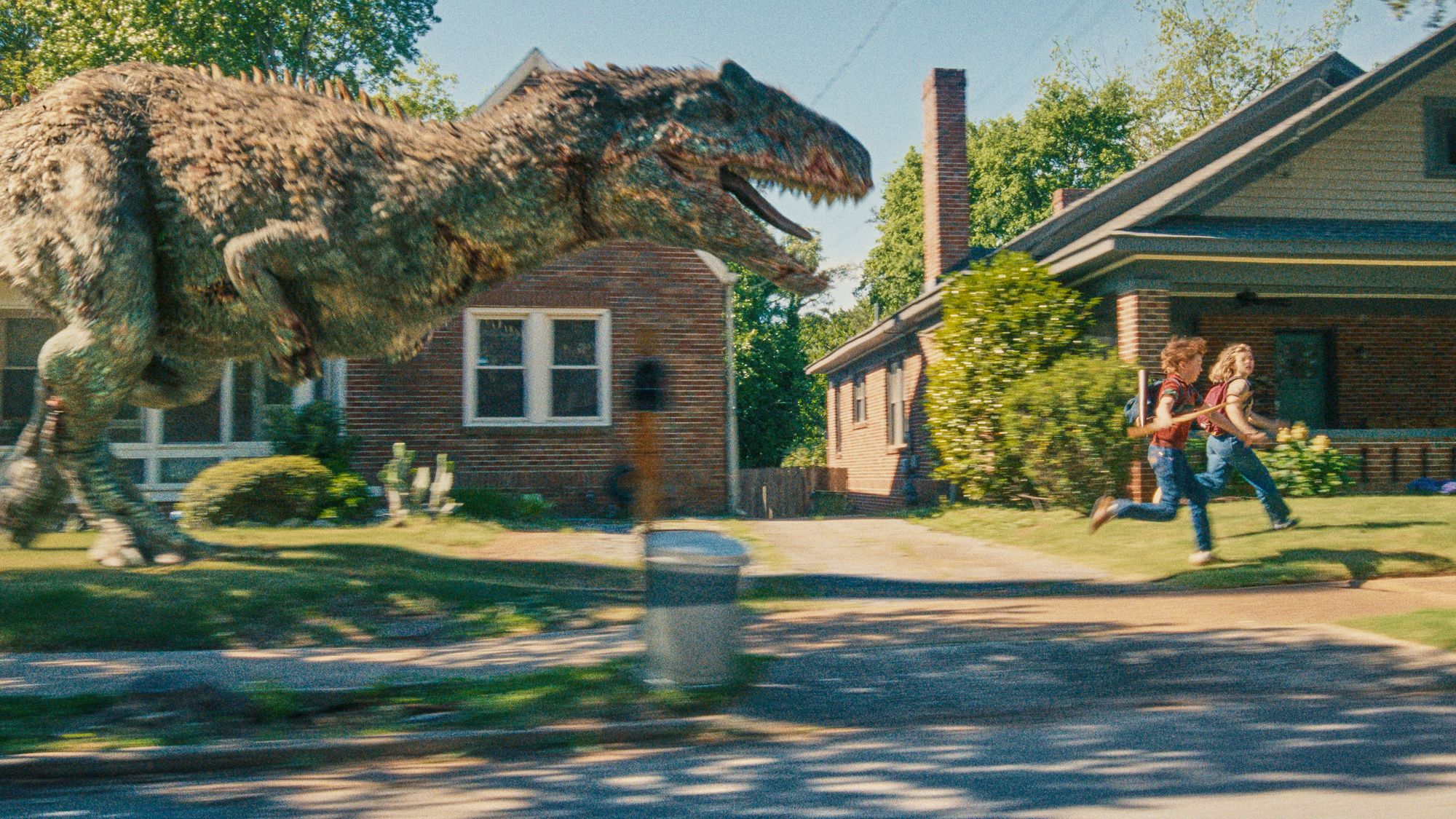 Cretaceous licence: Dinosaurs run amok in ‘The End of Oak Street’
