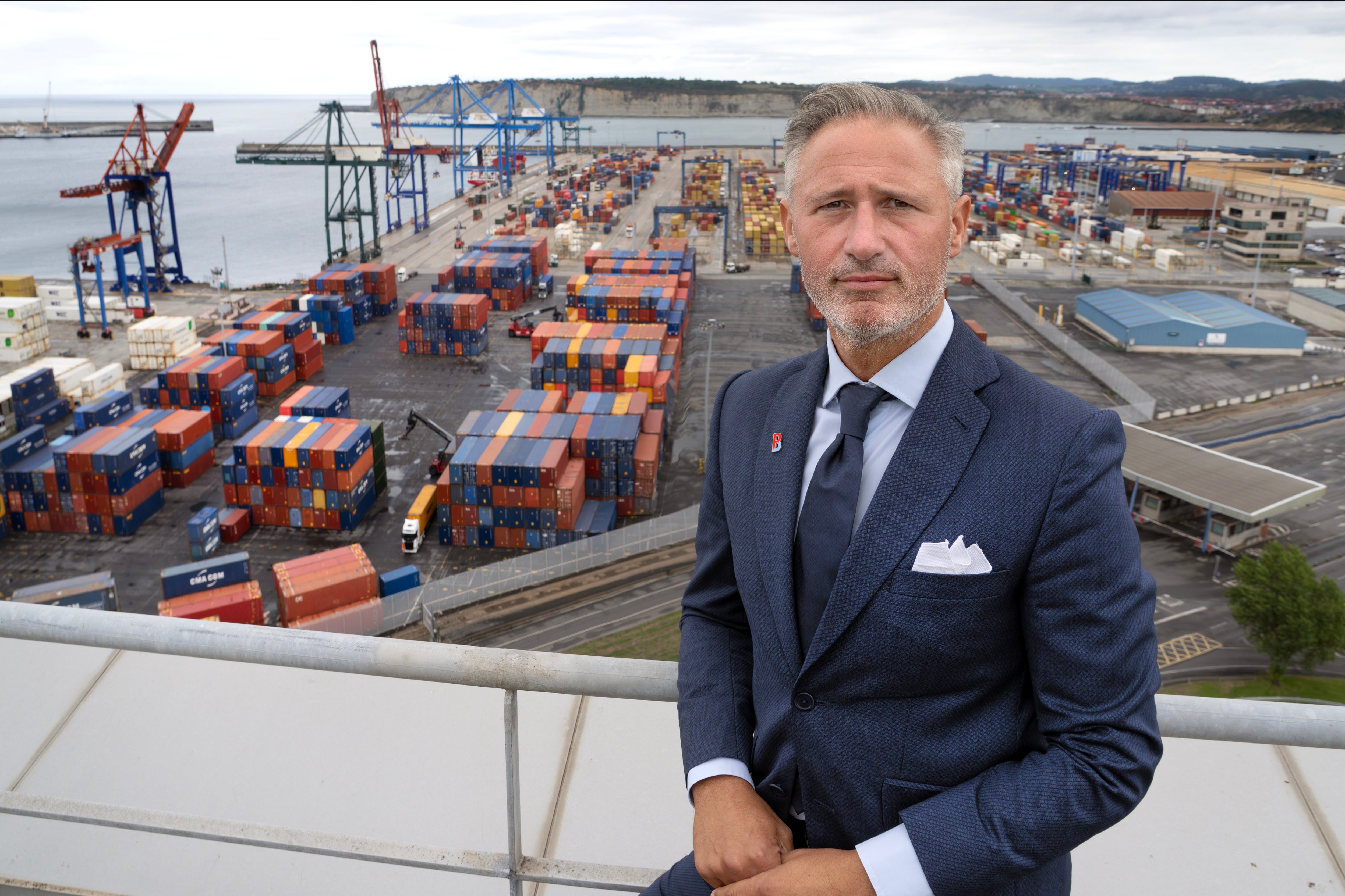 Ivan Jiminez, president of the Port of Bilbao