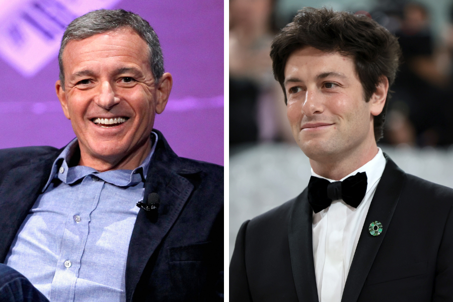 Former Disney CEO Bob Iger (left) and venture capitalist Josh Kushner (right) are reportedly buying the Los Angeles Lakers for a record-breaking $12.5 billion