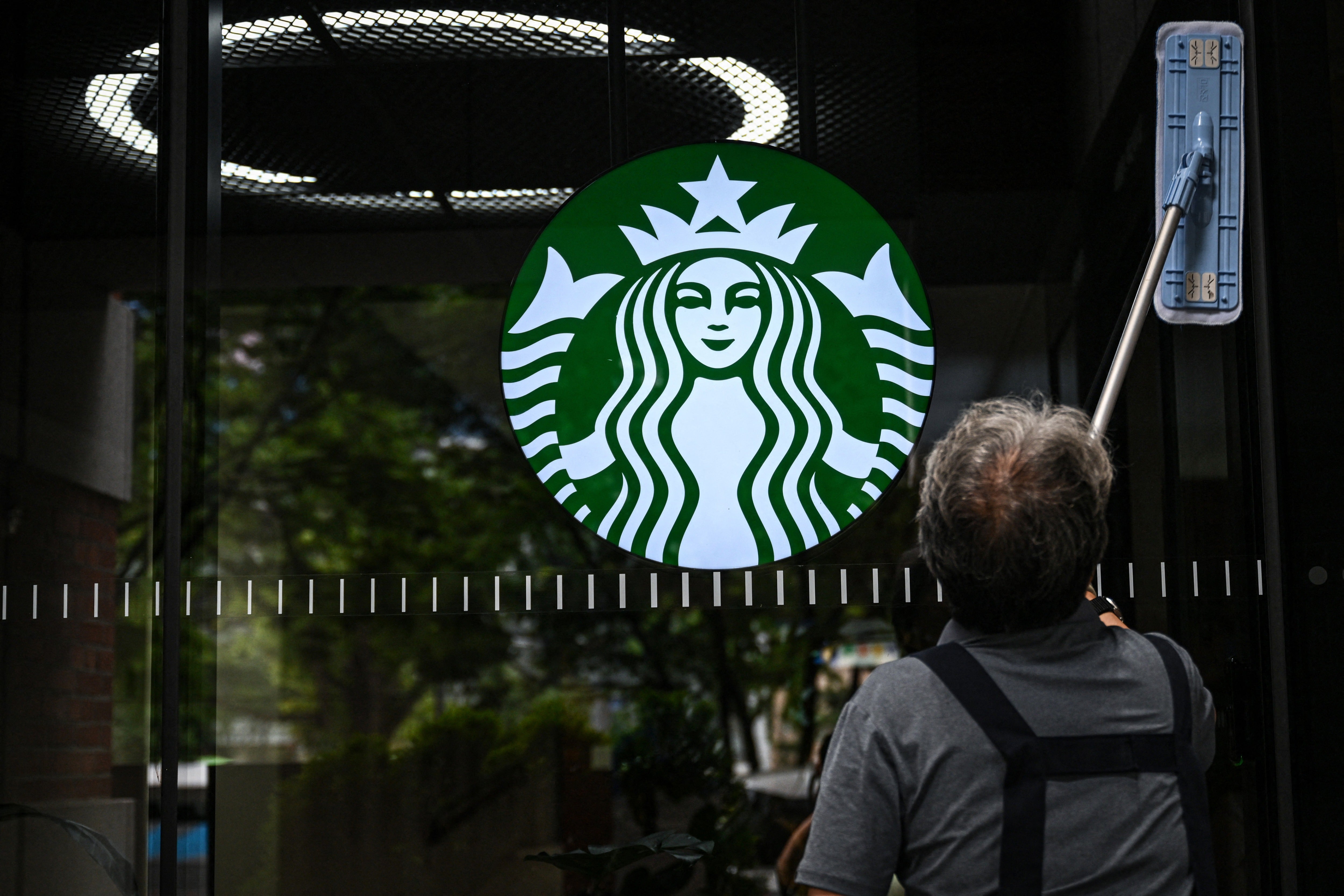 Last year, Starbucks was ordered to pay $50 million in damages to a Los Angeles man who also claimed his penis was disfigured in a hot tea spill (AFP via Getty Images)