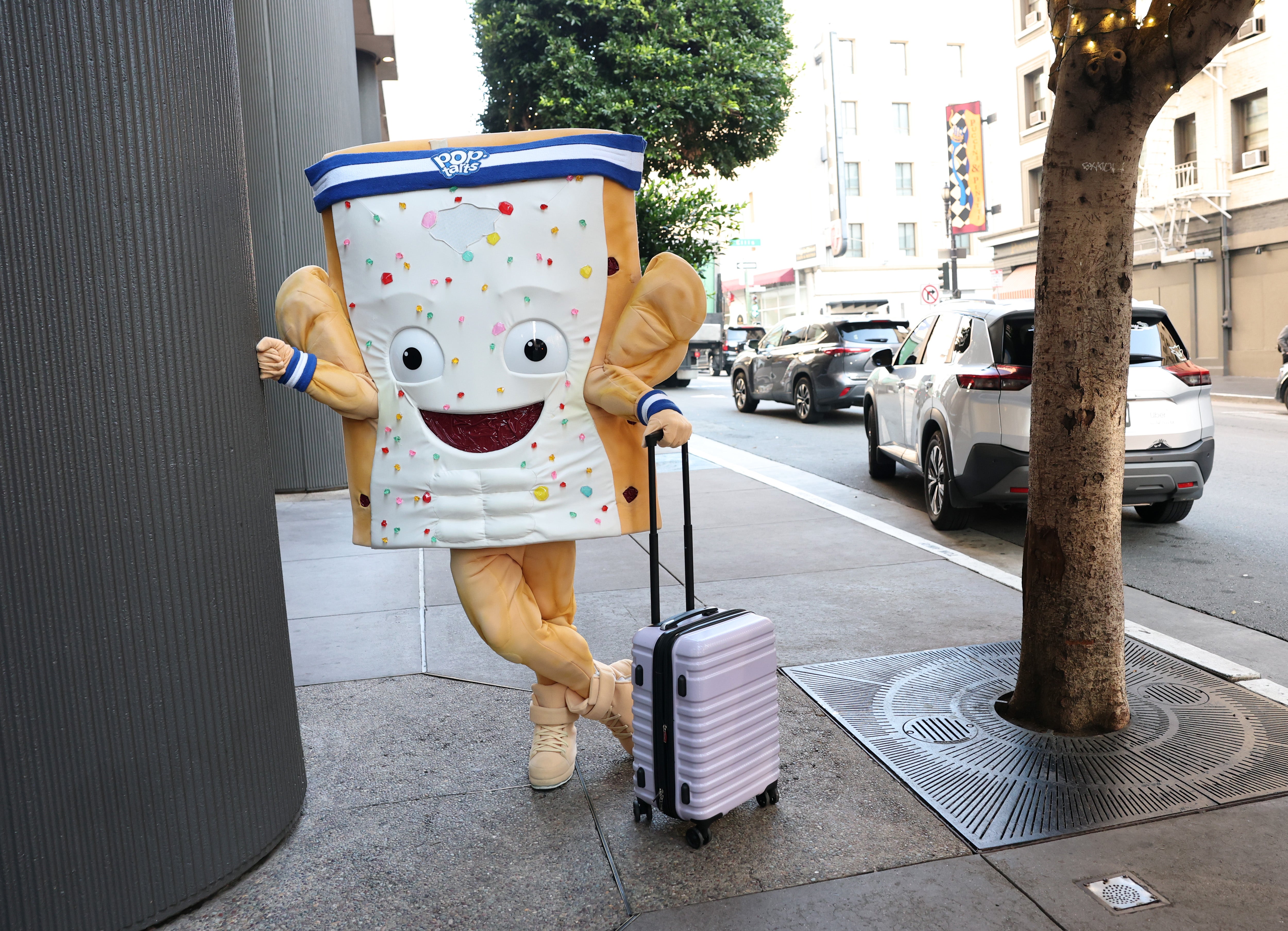 Pop-Tarts sent their mascot to the Super Bowl in February and sponsor the annual Pop-Tarts Bowl in December (Getty)