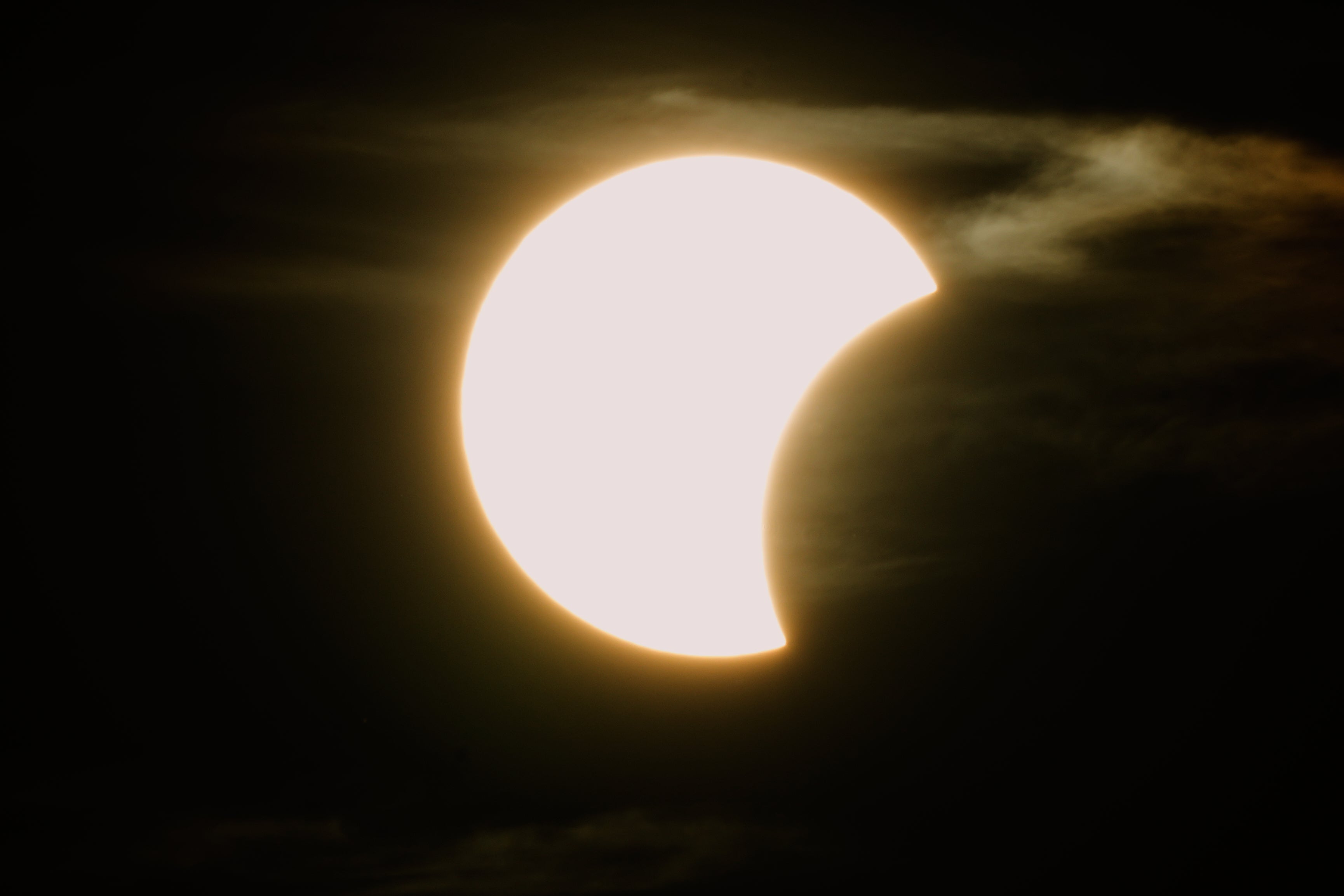 The solar eclipse seen from Berlin, Germany