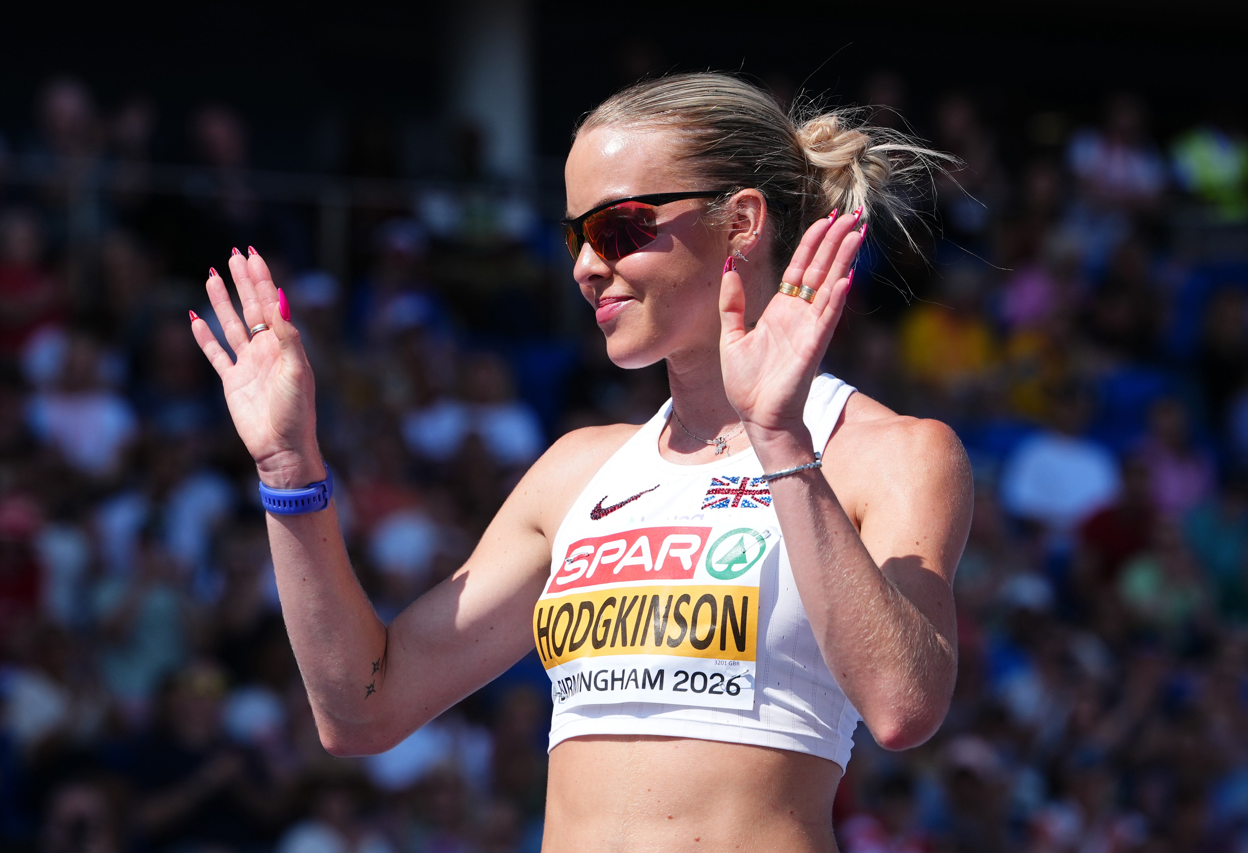 Keely Hodgkinson will go for gold later this week