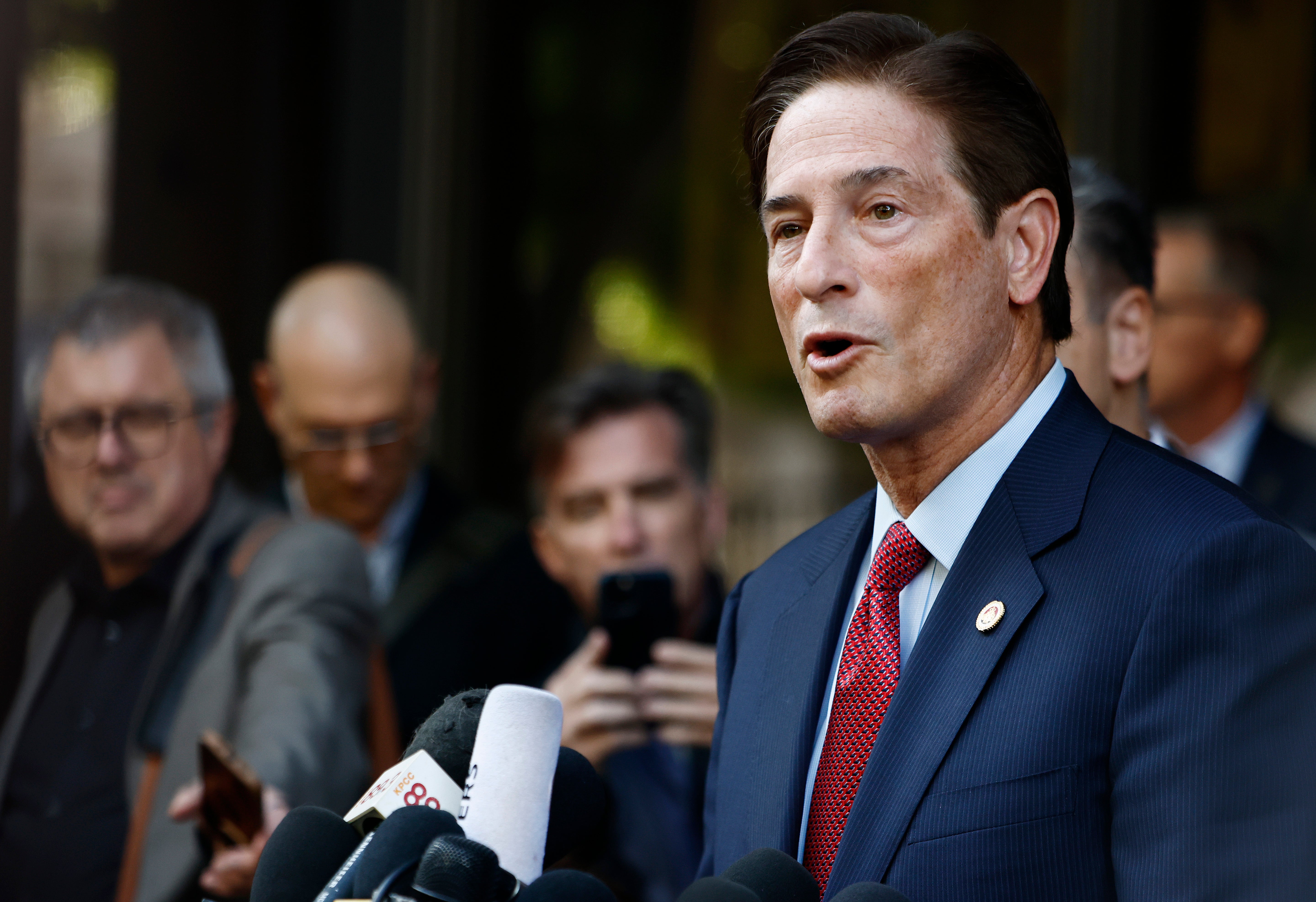 Los Angeles County District Attorney Nathan Hochman told reporters outside court earlier this year that his office will be ‘looking at all aggravating and mitigating circumstances’