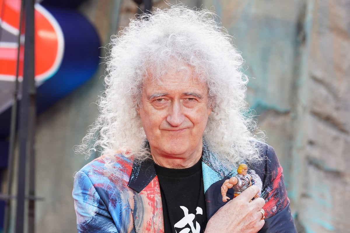 Brian May captures &lsquo;moment of totality&rsquo; as he watches solar eclipse from Spain