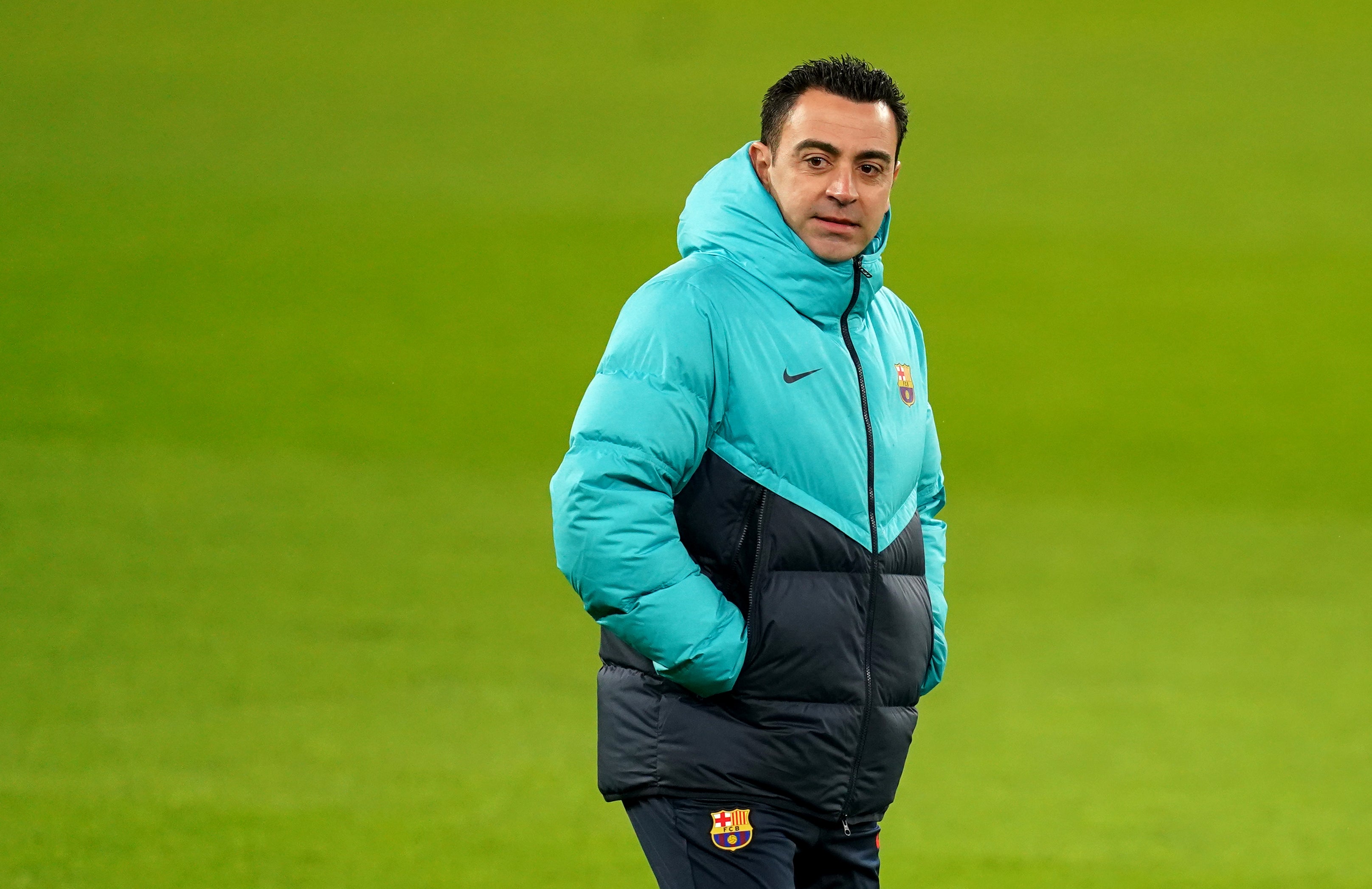 Xavi Hernandez managed Barcelona between 2021 and 2024