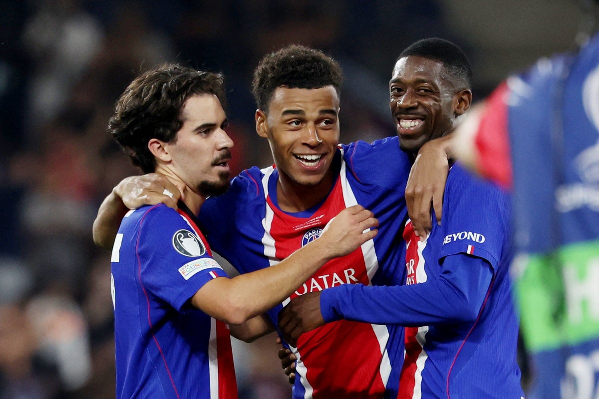 PSG vs Aston Villa LIVE: Desire Doue fires Paris to Super Cup victory over spirited Aston Villa
