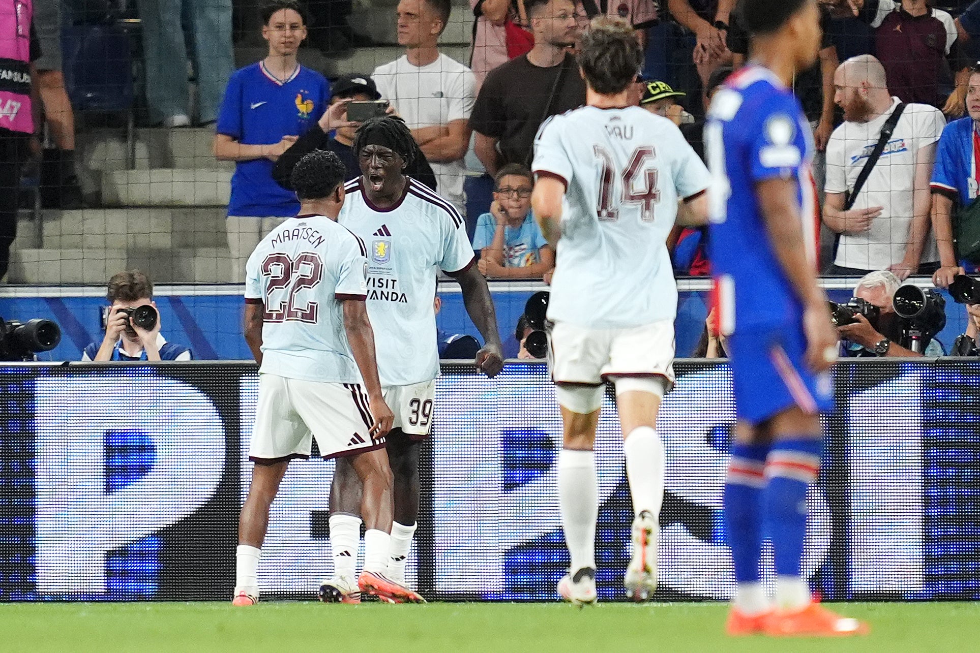 Brian Madjo became the youngest goalscorer in Super Cup history with his equaliser on the stroke of half-time