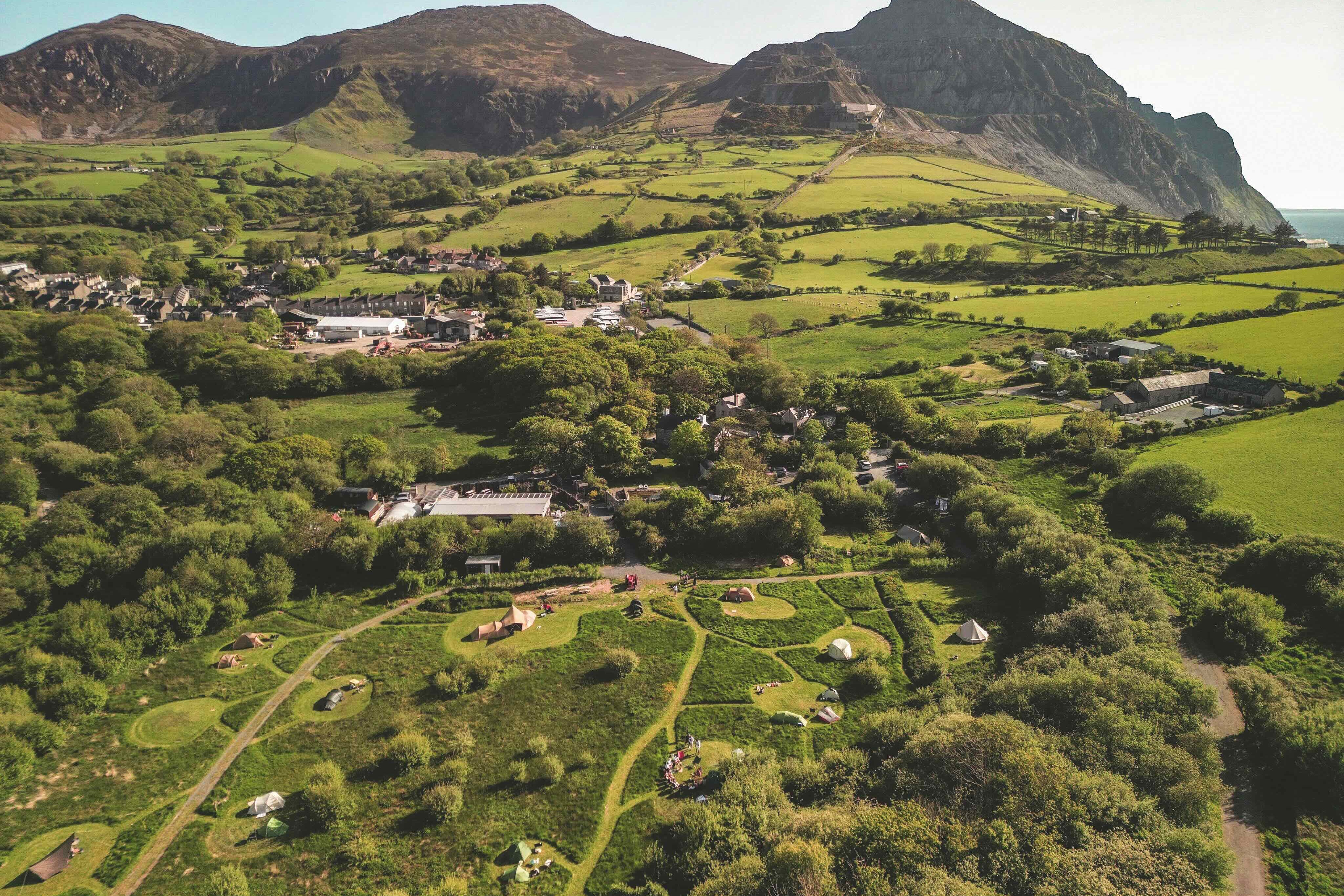 Bert’s is one of ‘Britain’s most memorable places to camp and eat’ (Harper Collins)
