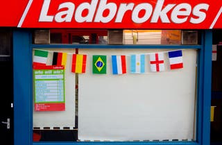 Entain said its sports arm was particularly buoyed by the expanded World Cup from June (Alamy/PA)
