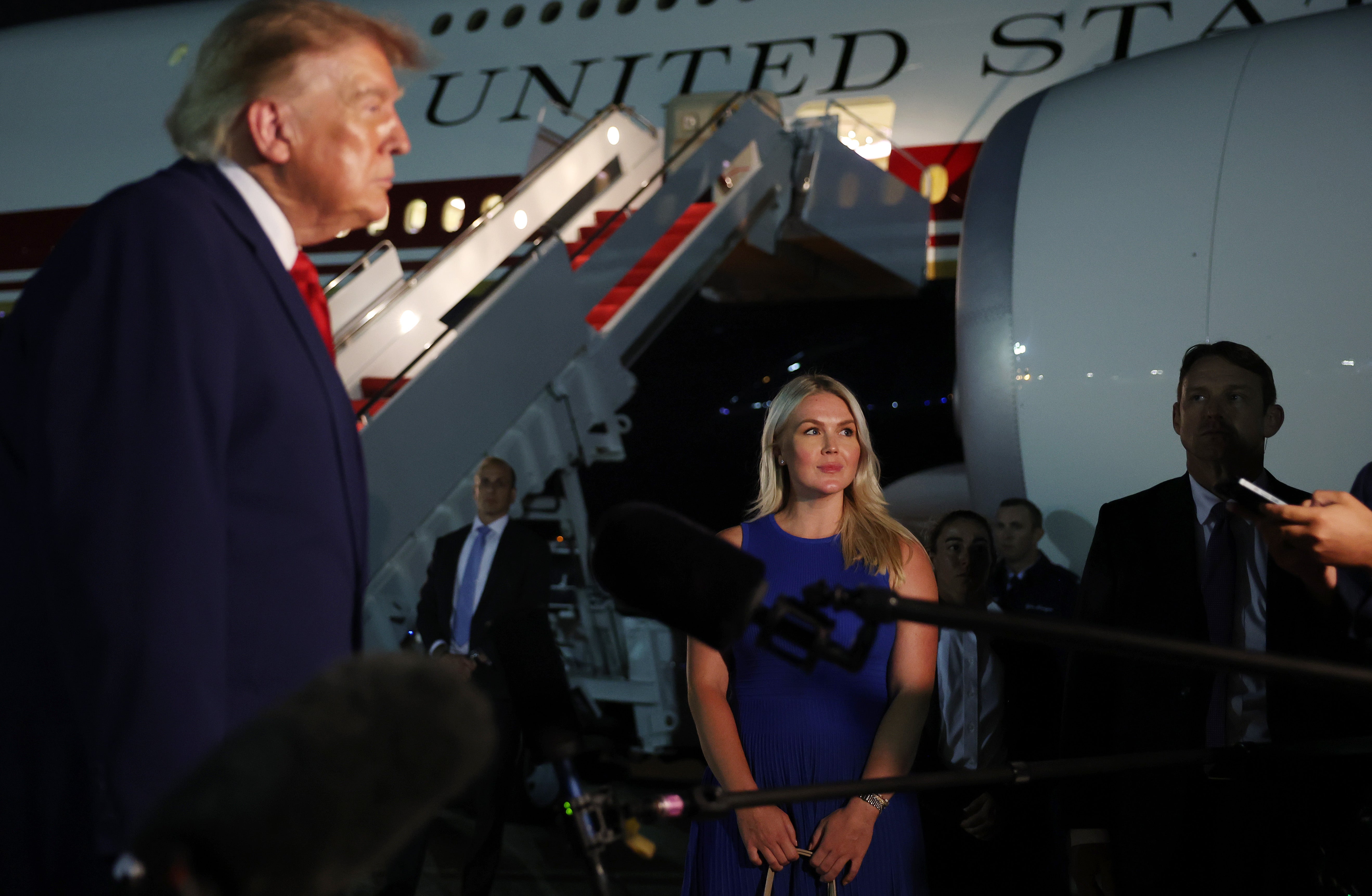 She vociferously defended President Trump during her 18 months in the role