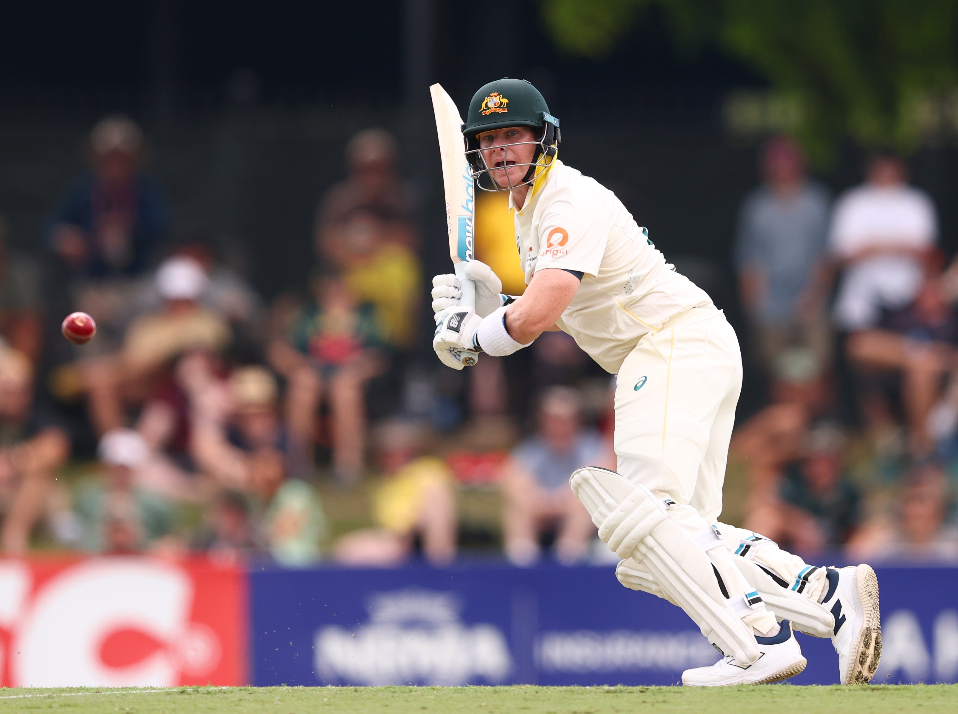 Steve Smith made a gritty 71