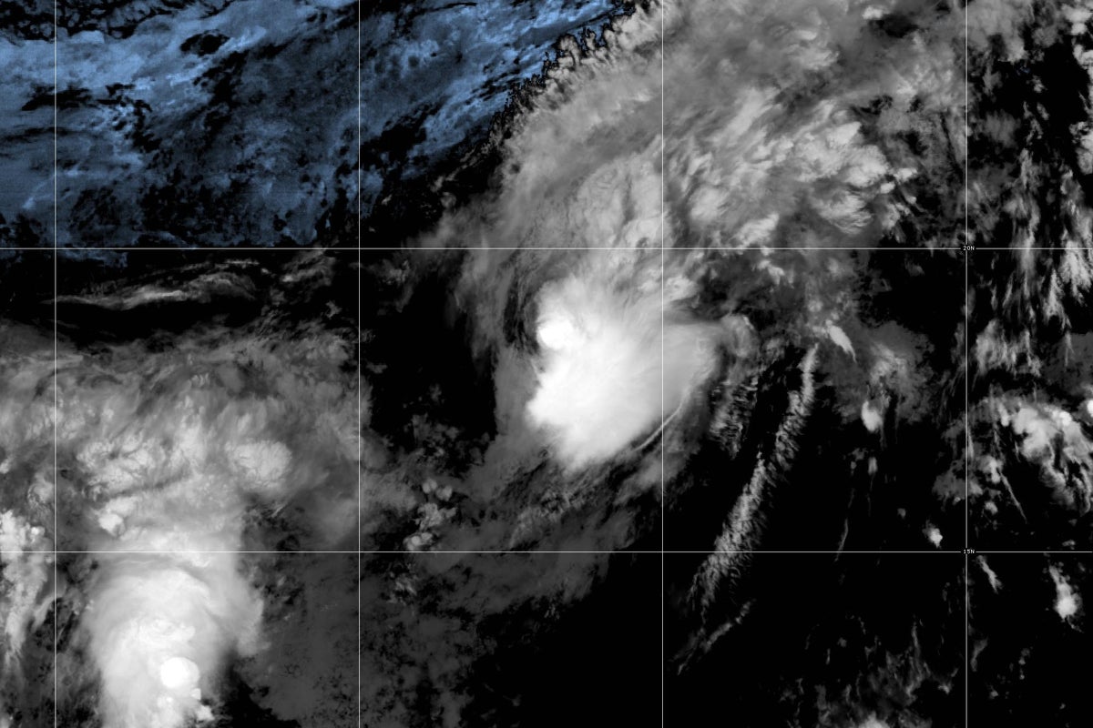 Tropical Storm Hernan forms in the Pacific as another system threatens Hawaii