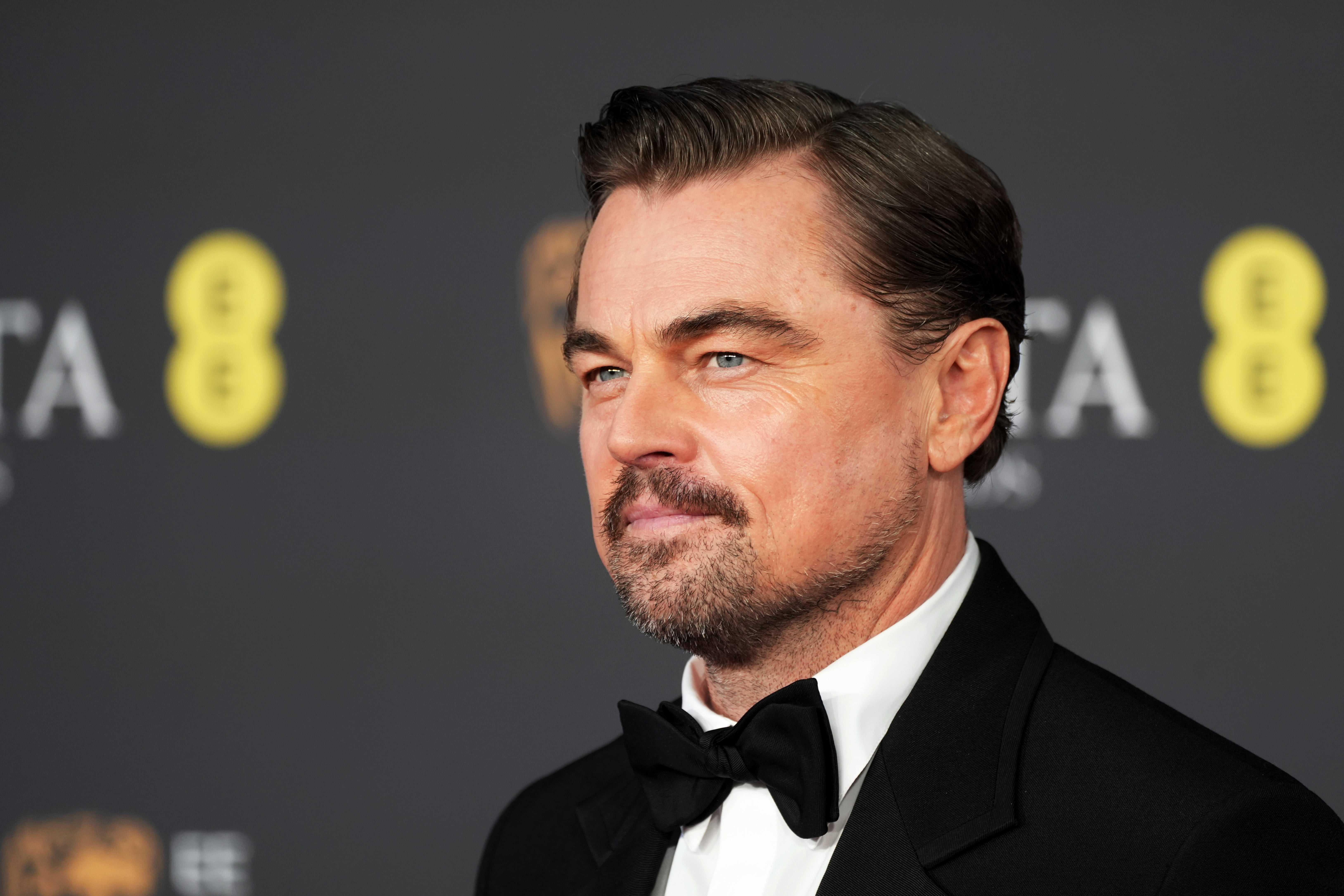 DiCaprio at the Baftas (Getty)