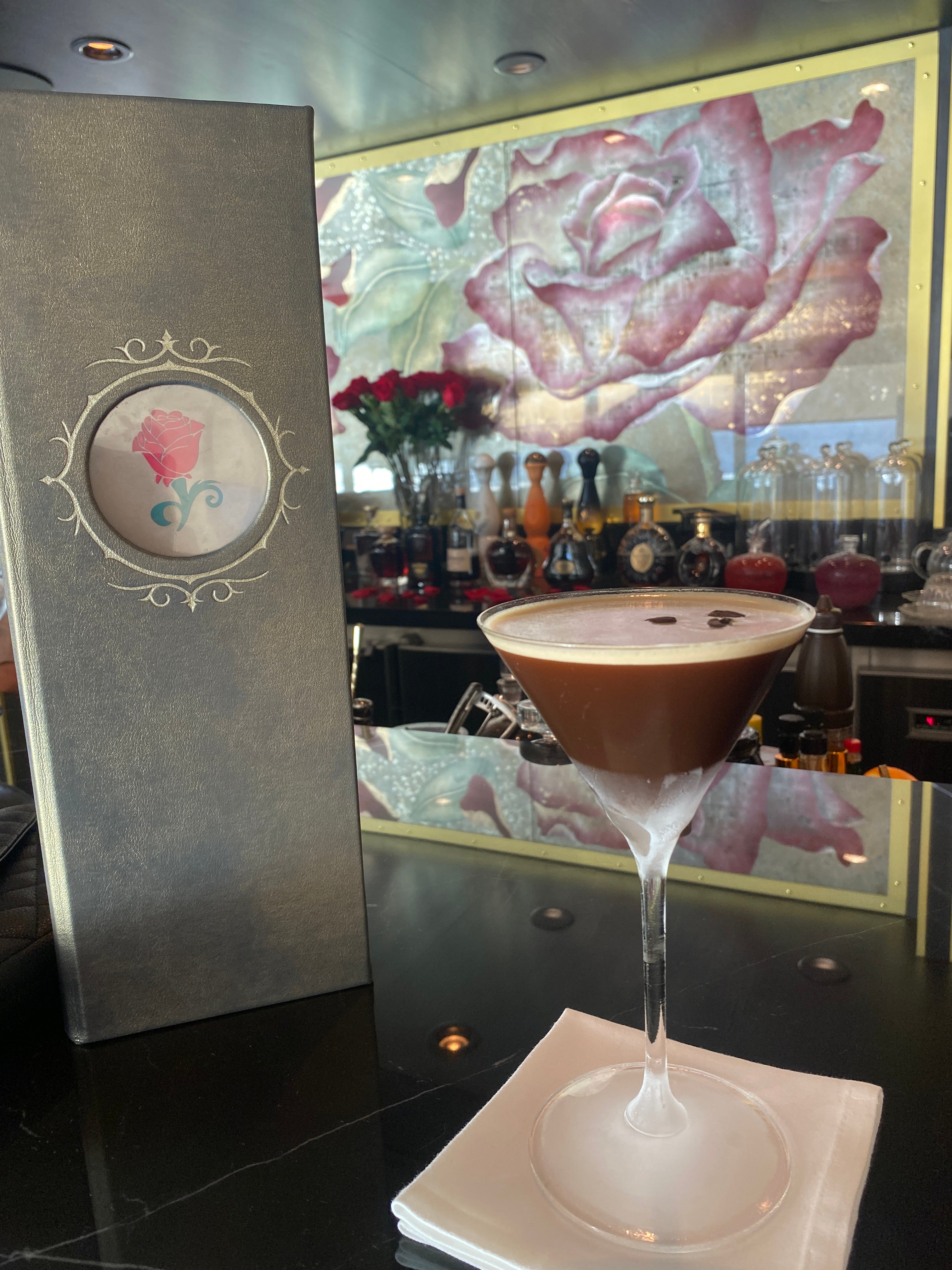 The Rose is an adults-only, ‘Beauty and the Beast’-themed bar on the ‘Disney Destiny’