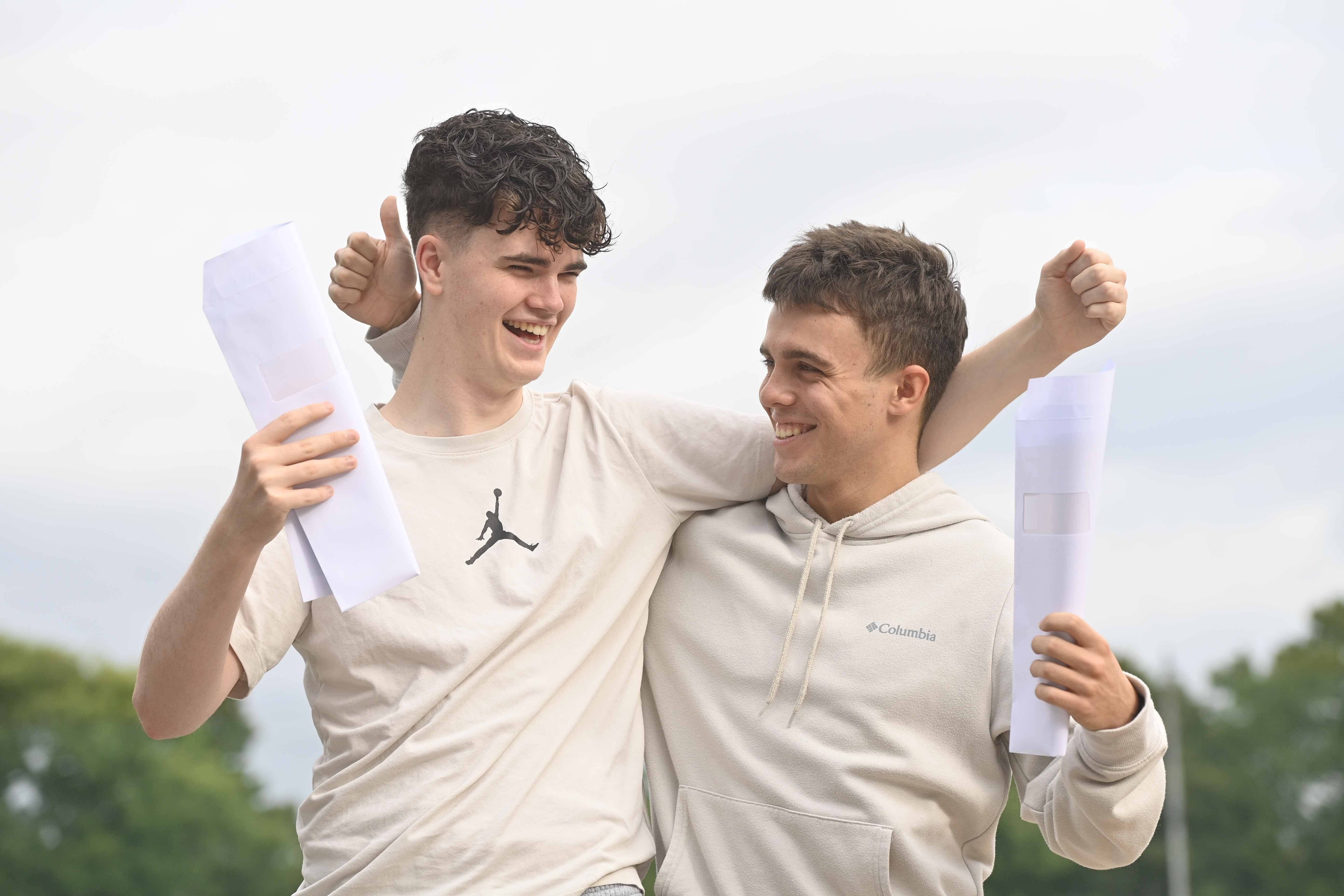 Relief and excitement as Northern Ireland's A-level students plan next chapter; 30.7% earned A or above, up from 30.3% in 2025