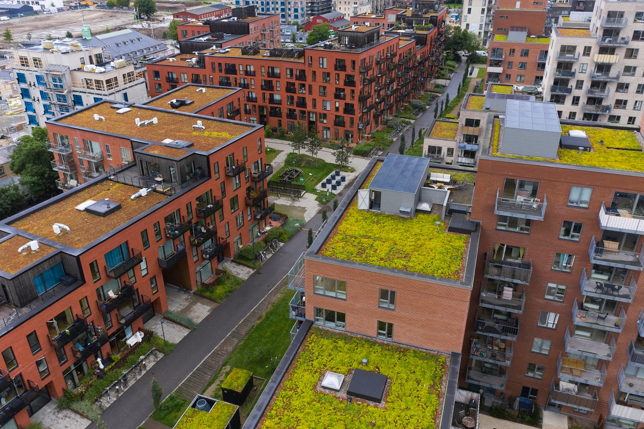 These roofs are more than just decorative landscaping