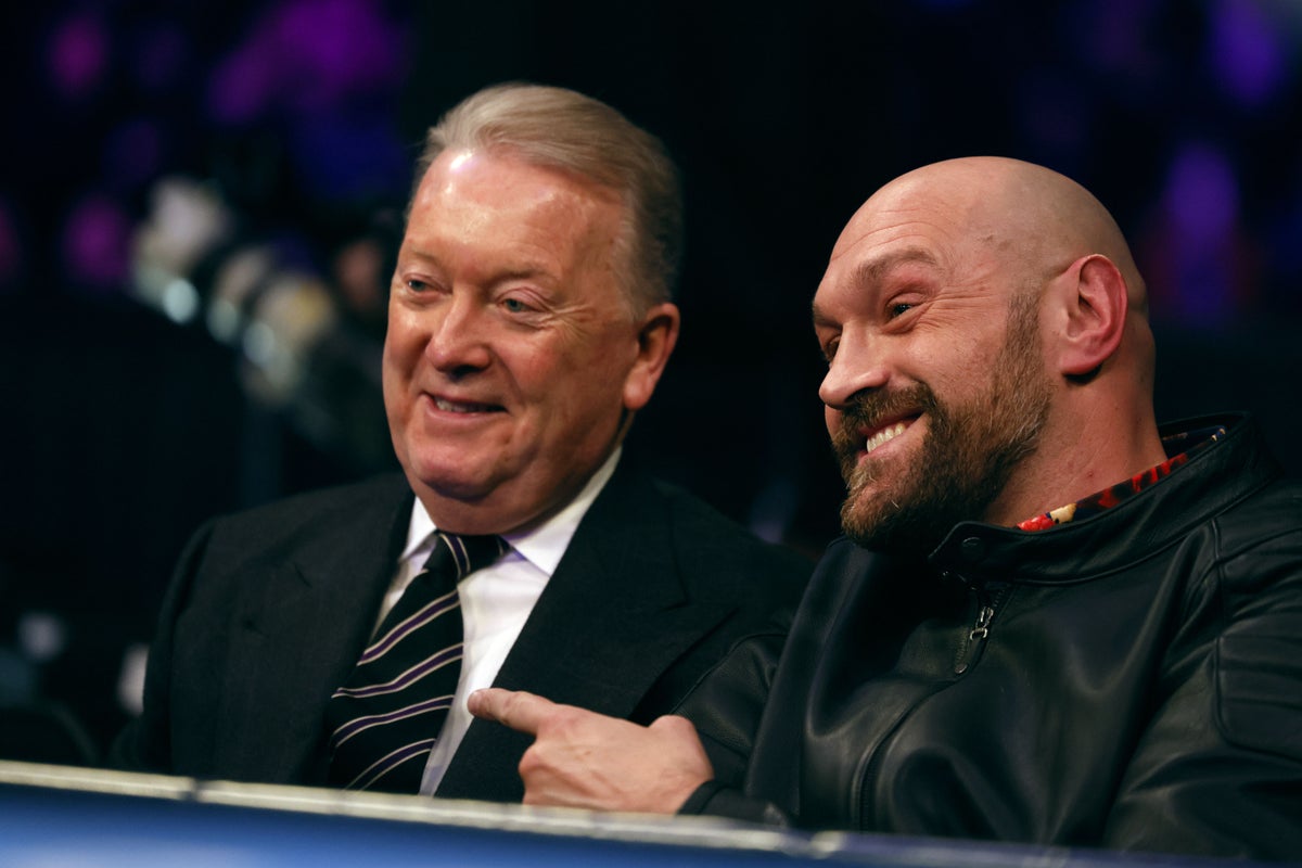 Tyson Fury and Anthony Joshua must agree venue for big bout, says Frank Warren