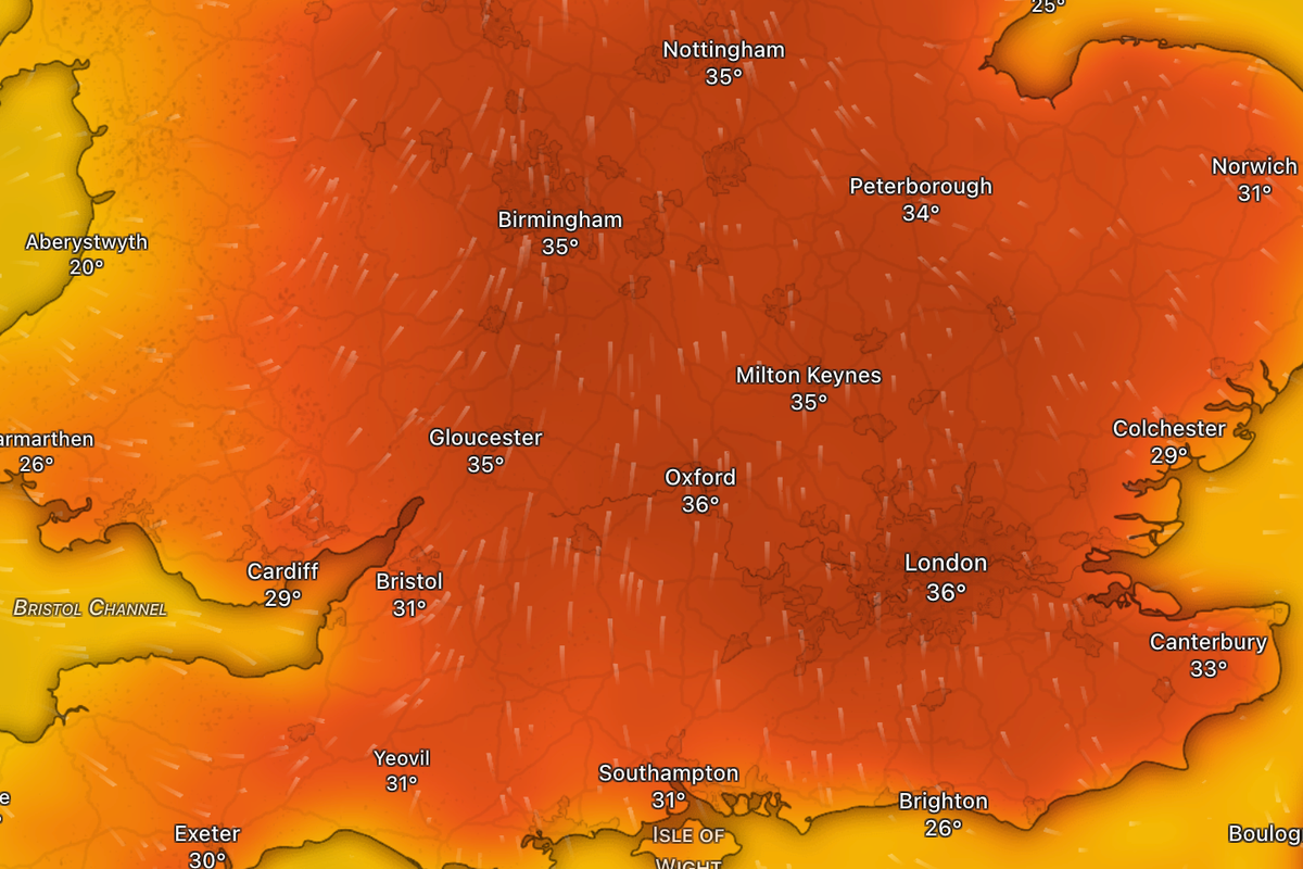 UK heat record broken as temperatures continue to surge