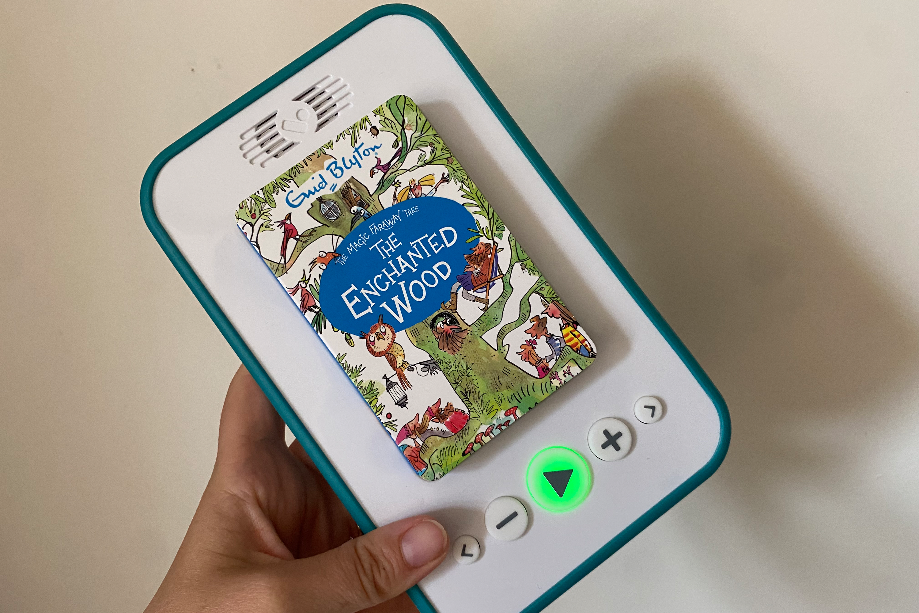 You get the sense this audio player has been designed by book-lovers (Abby Driver/The Independent)