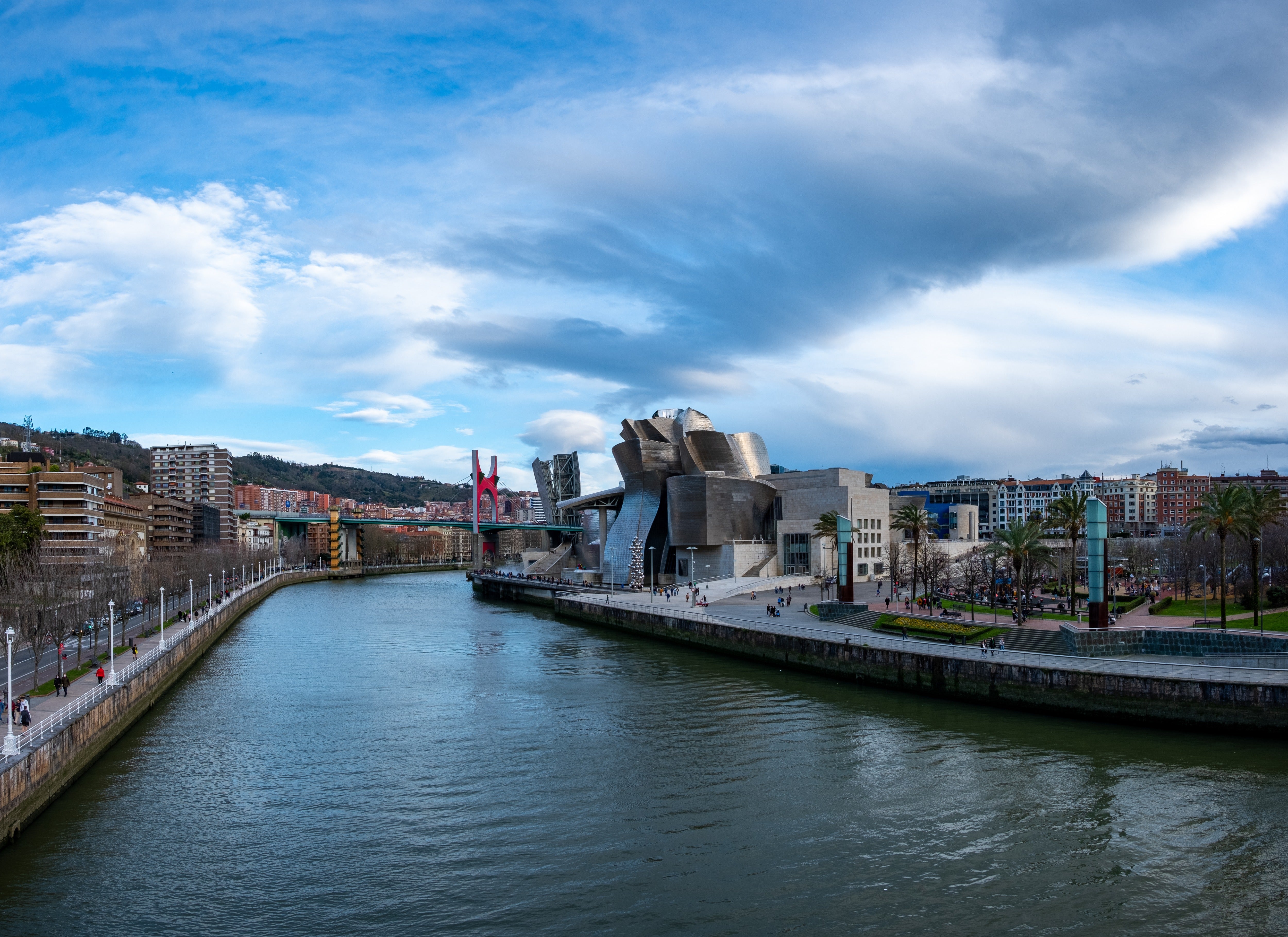 The distinctive Guggenheim museum helped transform Bilbao's fortunes
