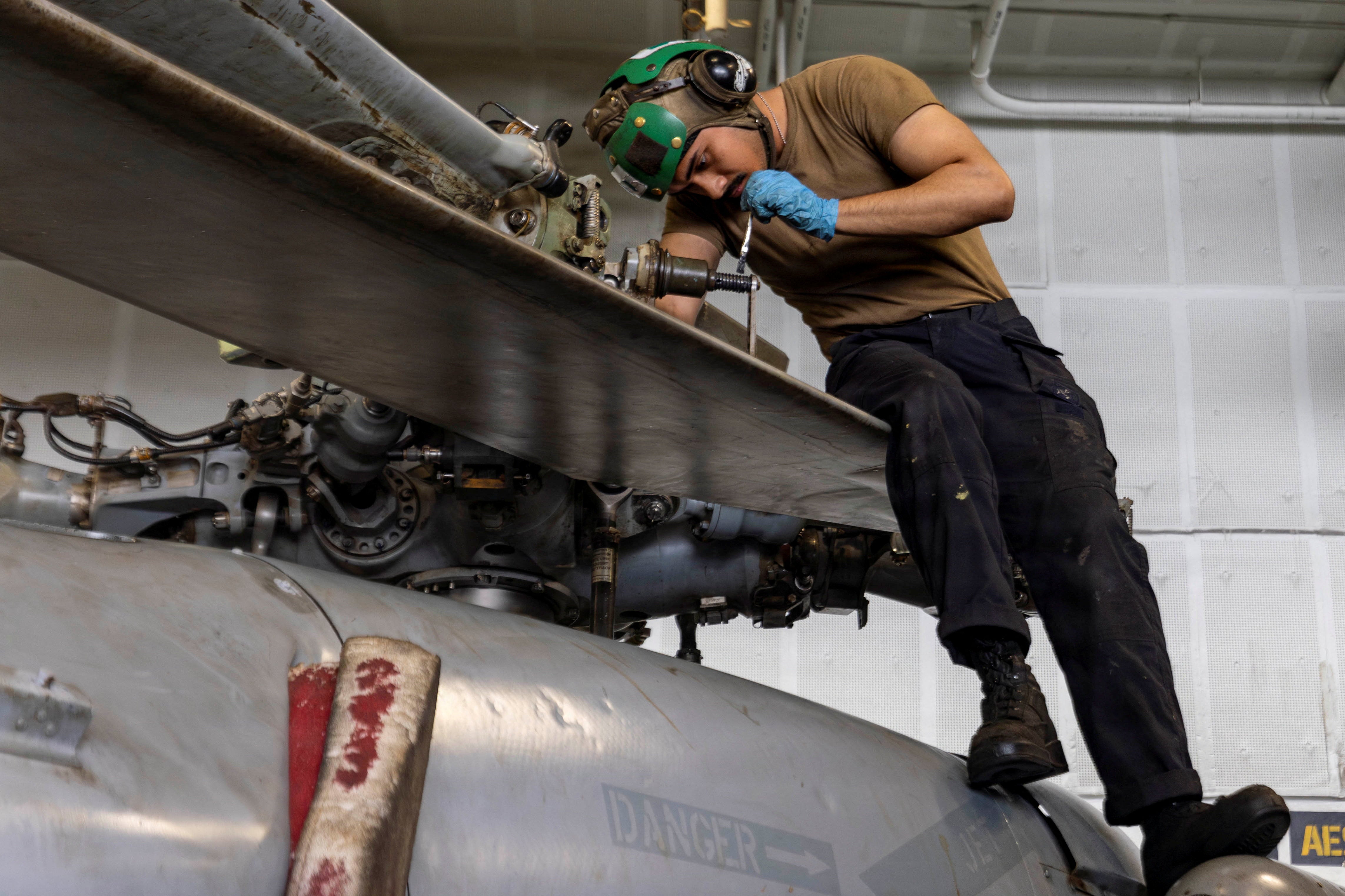 Reports of low morale among the 5,000 personnel on board have led their families to express concern to the Navy’s top brass