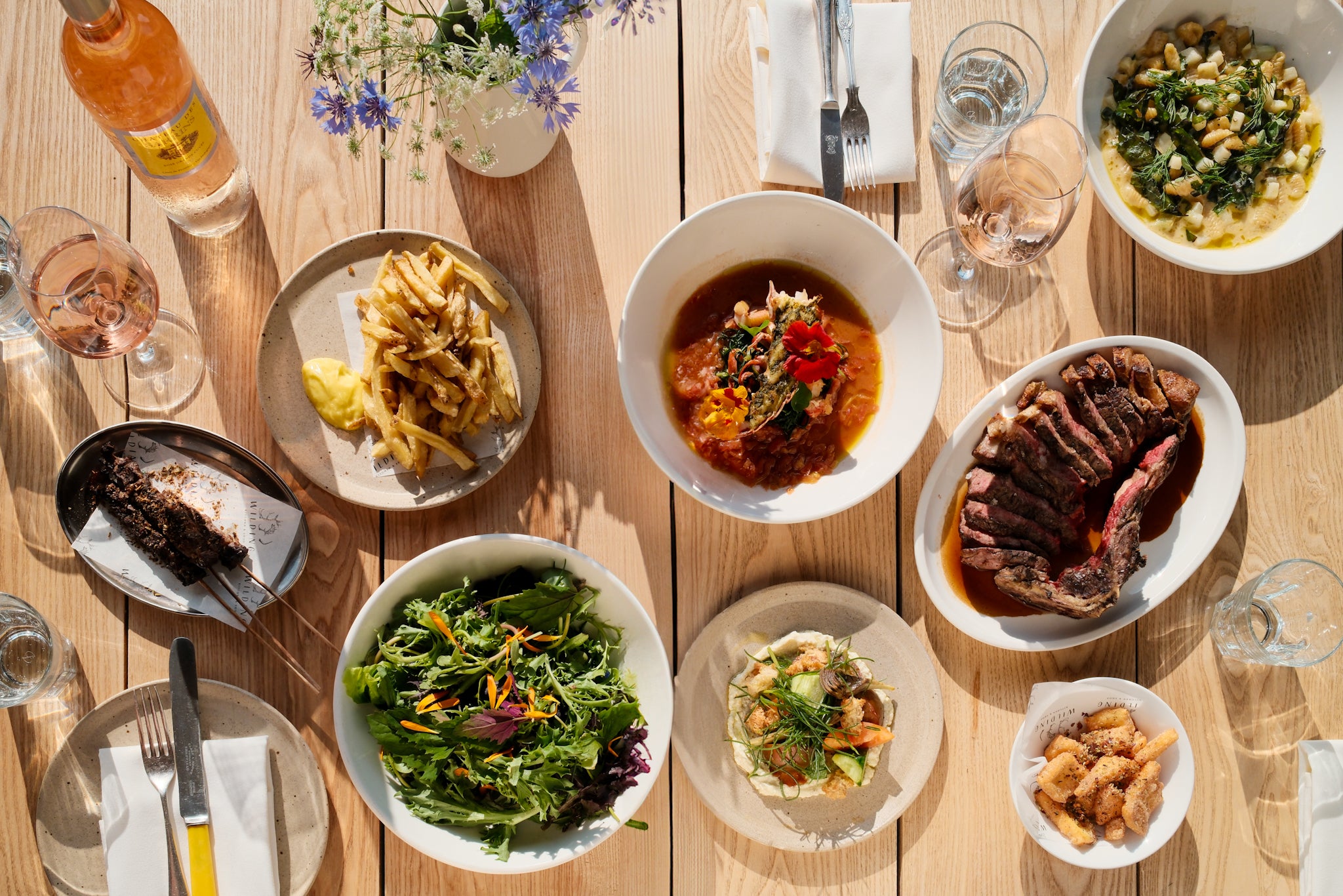 Michelin Green Star Wilding Kitchen puts Knepp Estate at the heart of the menu