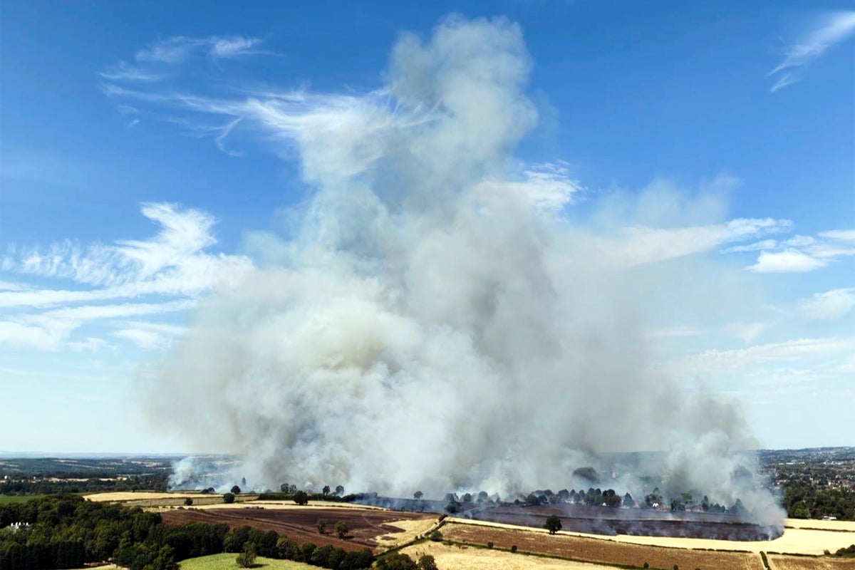 Major incident declared as fires rage across West Midlands