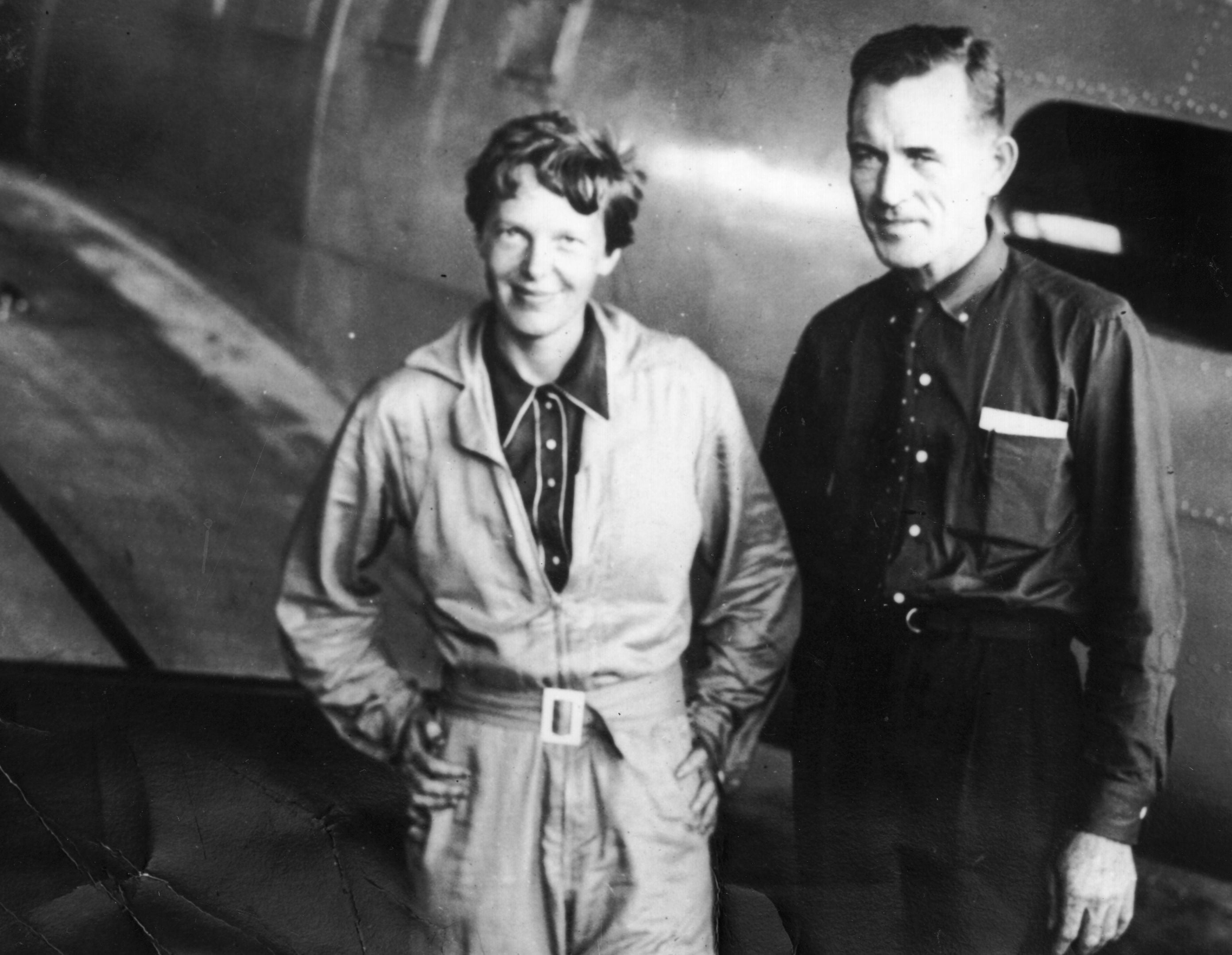 Earhart and her navigator Fred Noonan were attempting to fly around the world when they vanished in the Pacific on July 2, 1937