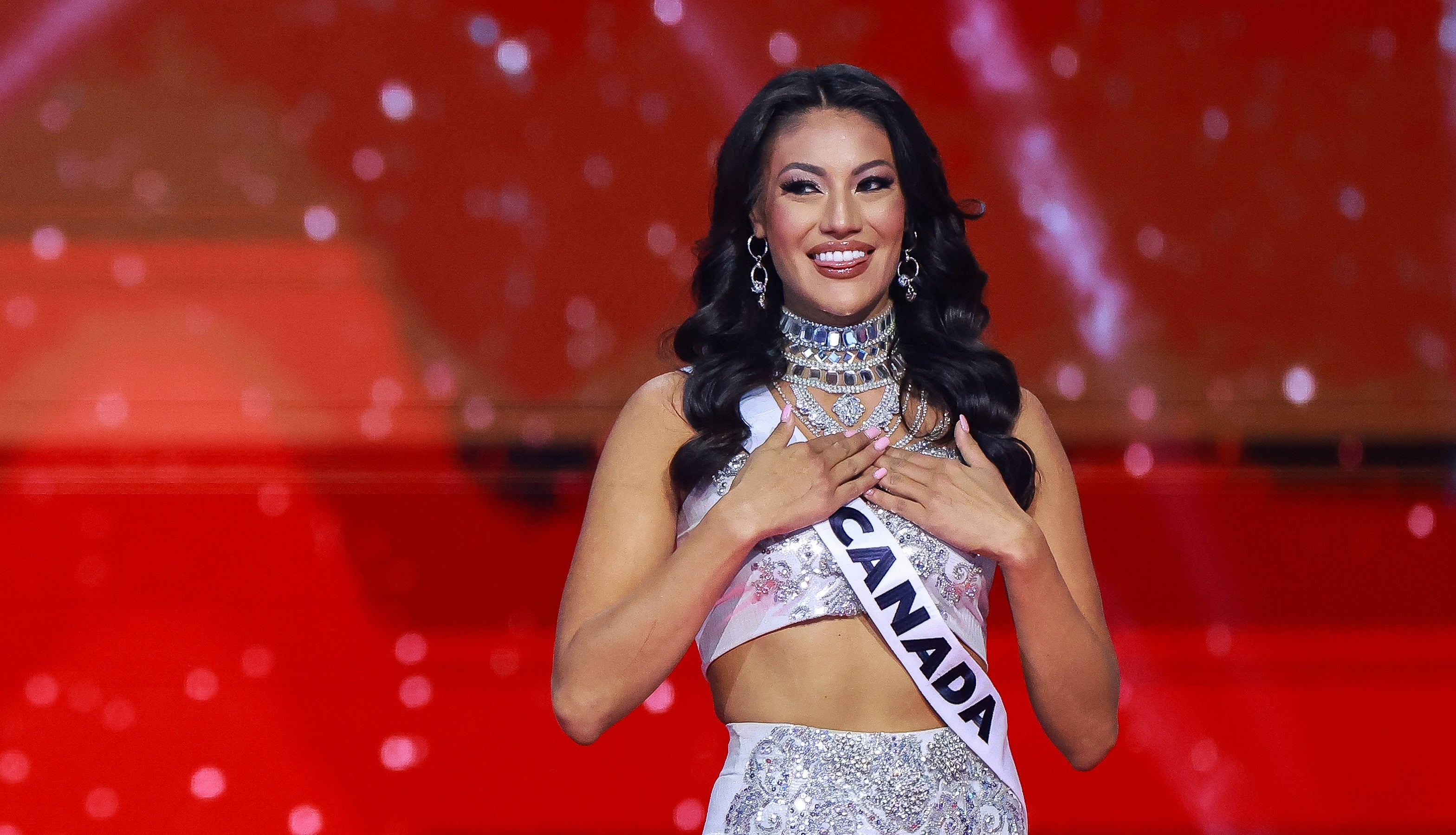 Former Miss Universe Canada stops competition to call out contestant costumes: &lsquo;There was cultural appropriation&rsquo;