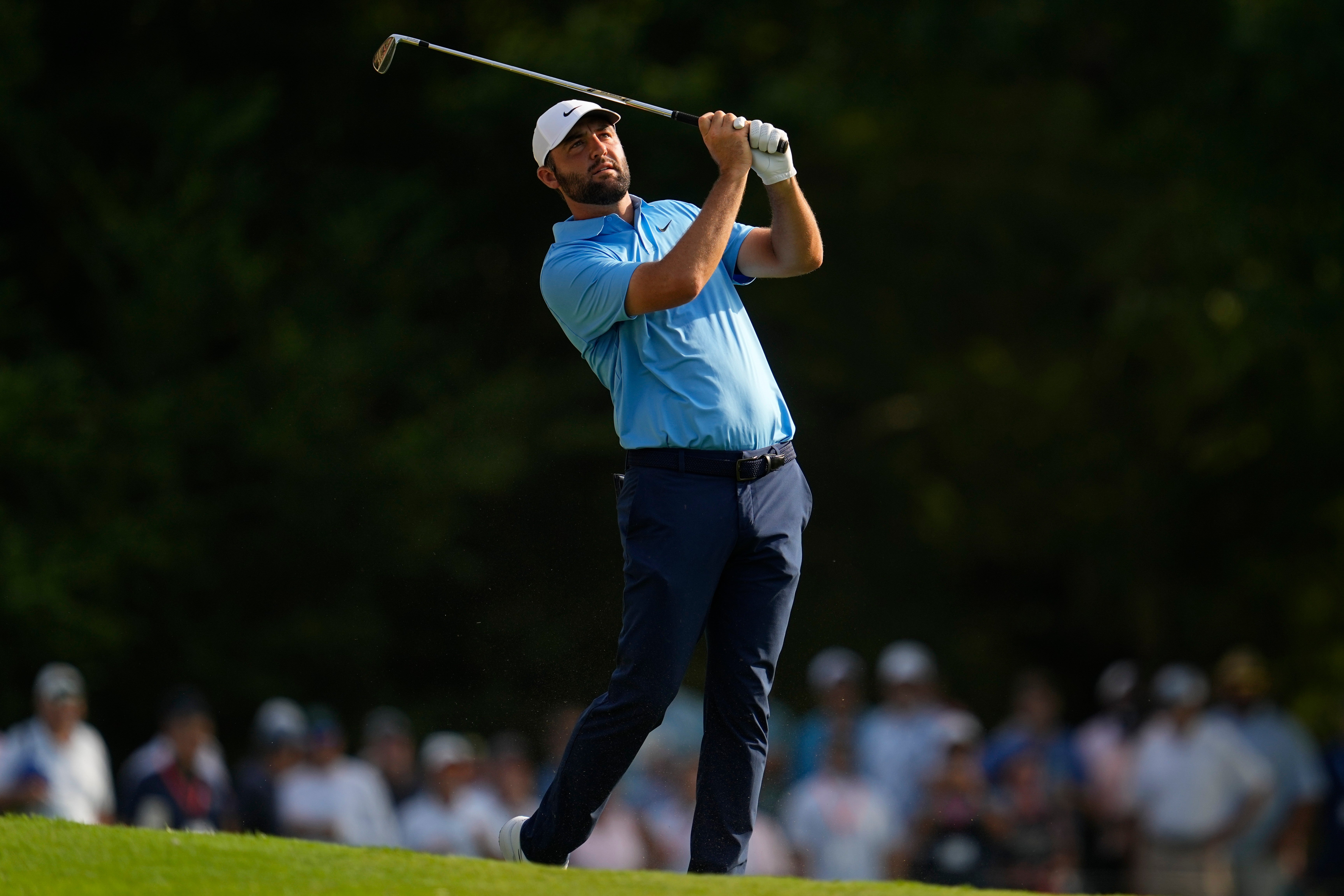 Scottie Scheffler made a solid start on his return to action in Memphis (George Walker IV/AP)