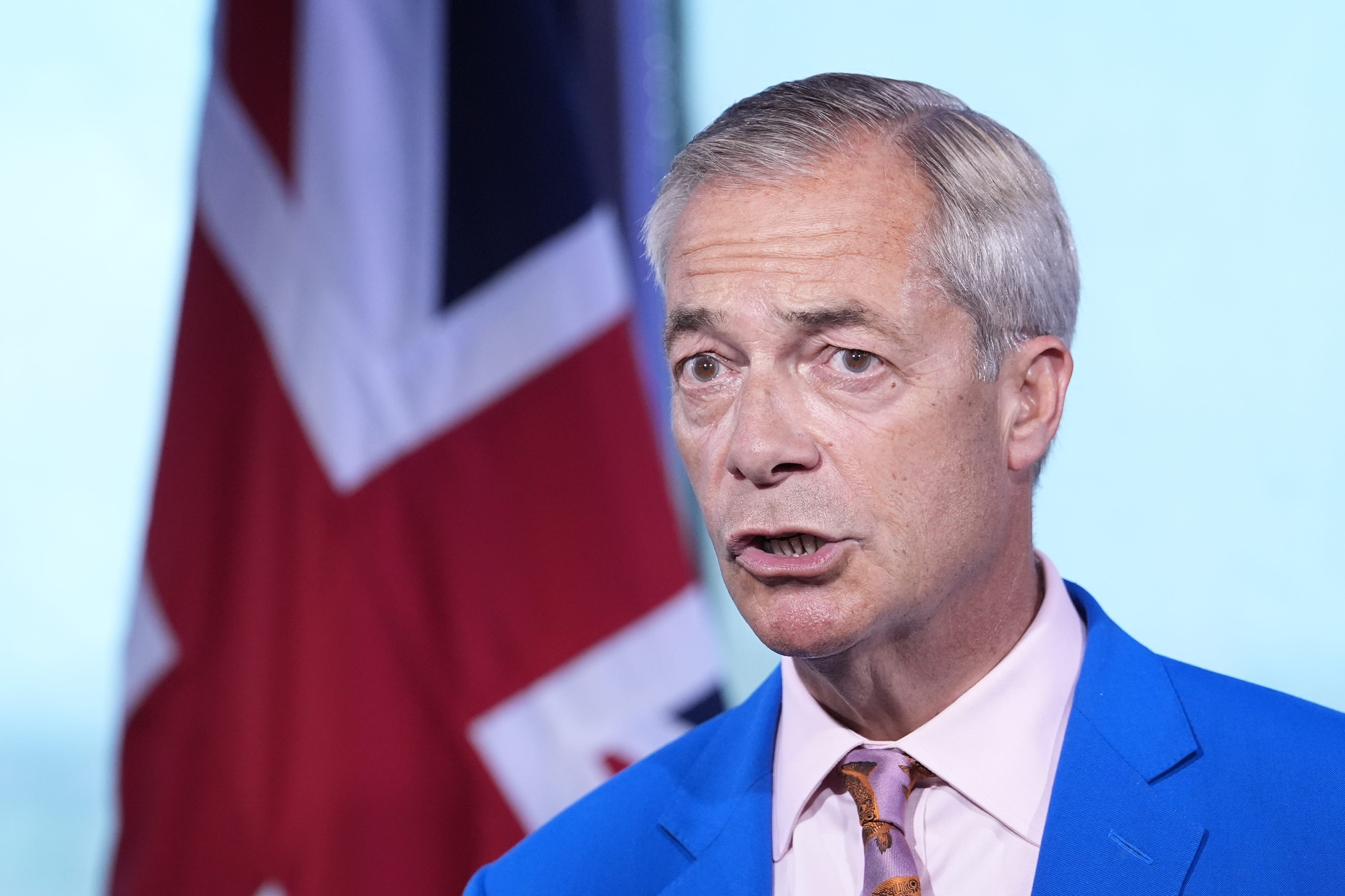 Reform UK leader Nigel Farage has won the Clacton by-election (Nigel Farage/PA) (PA Wire)
