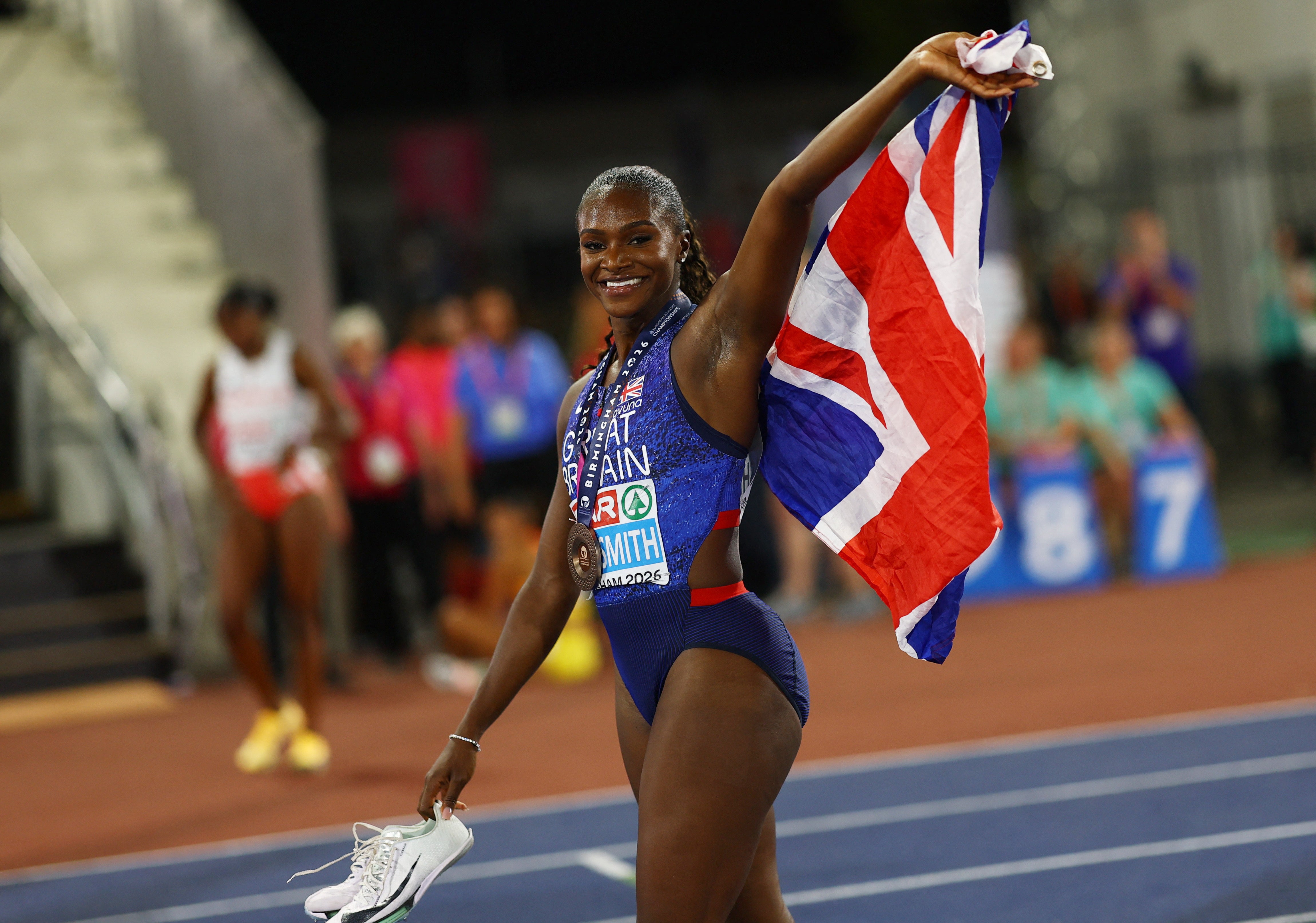Asher-Smith has won nine European Championship medals - one away from the all-time record