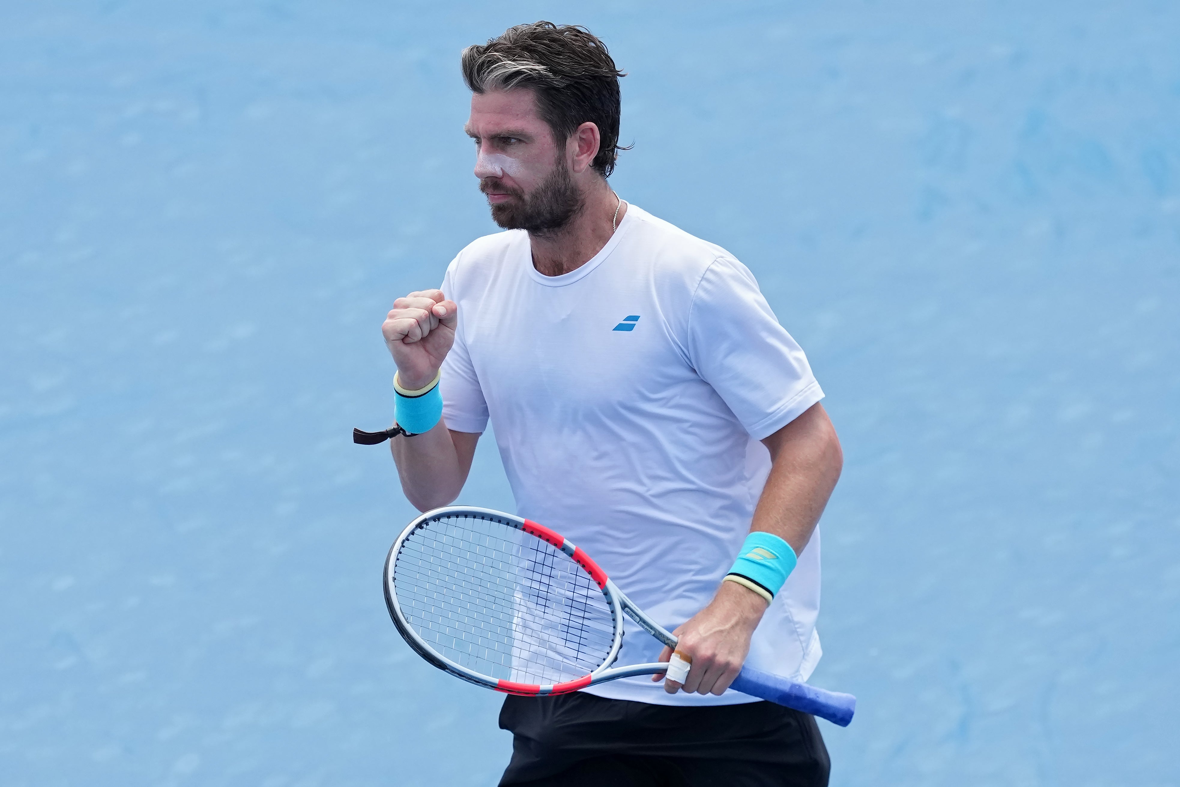 Cameron Norrie advanced to the second round with victory over Dino Prizmic