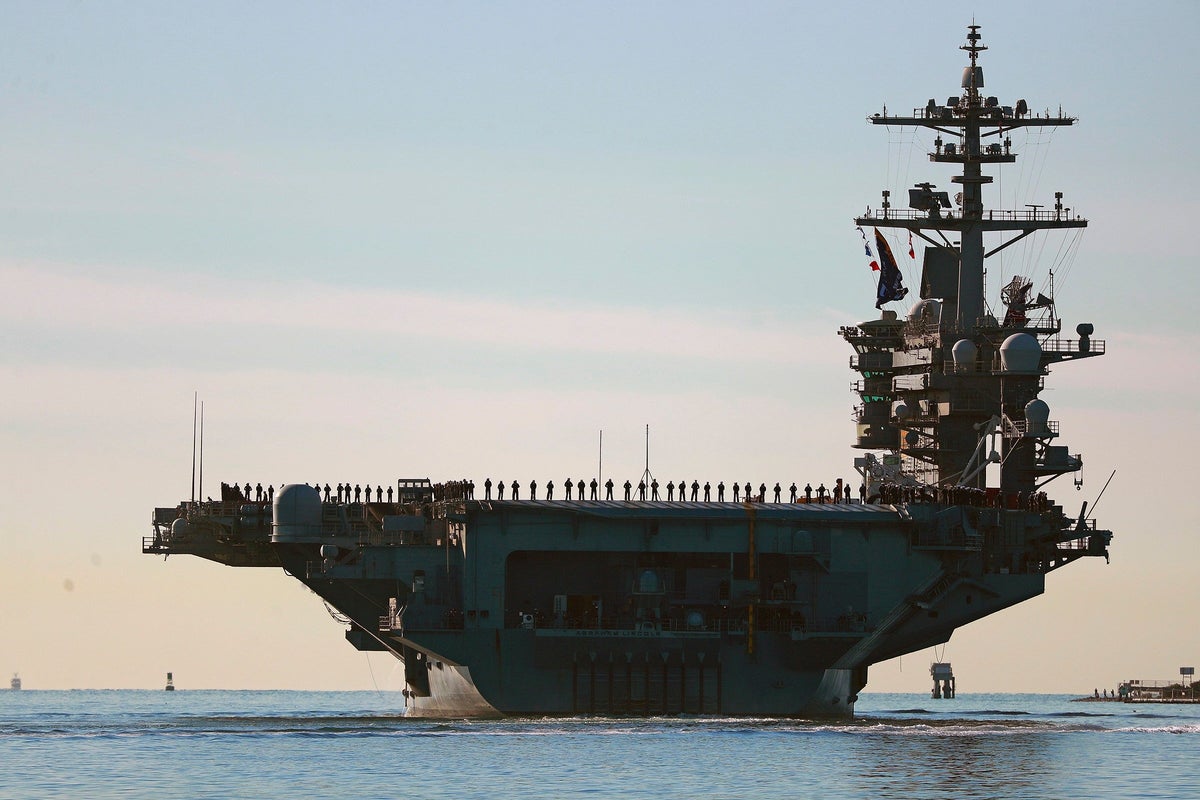 Iran-US war latest: Trump sends new aircraft carrier to Middle East as war puts troops under strain A servicemember complained of rotten meat and a lack of supplies in messages home on board the carrier