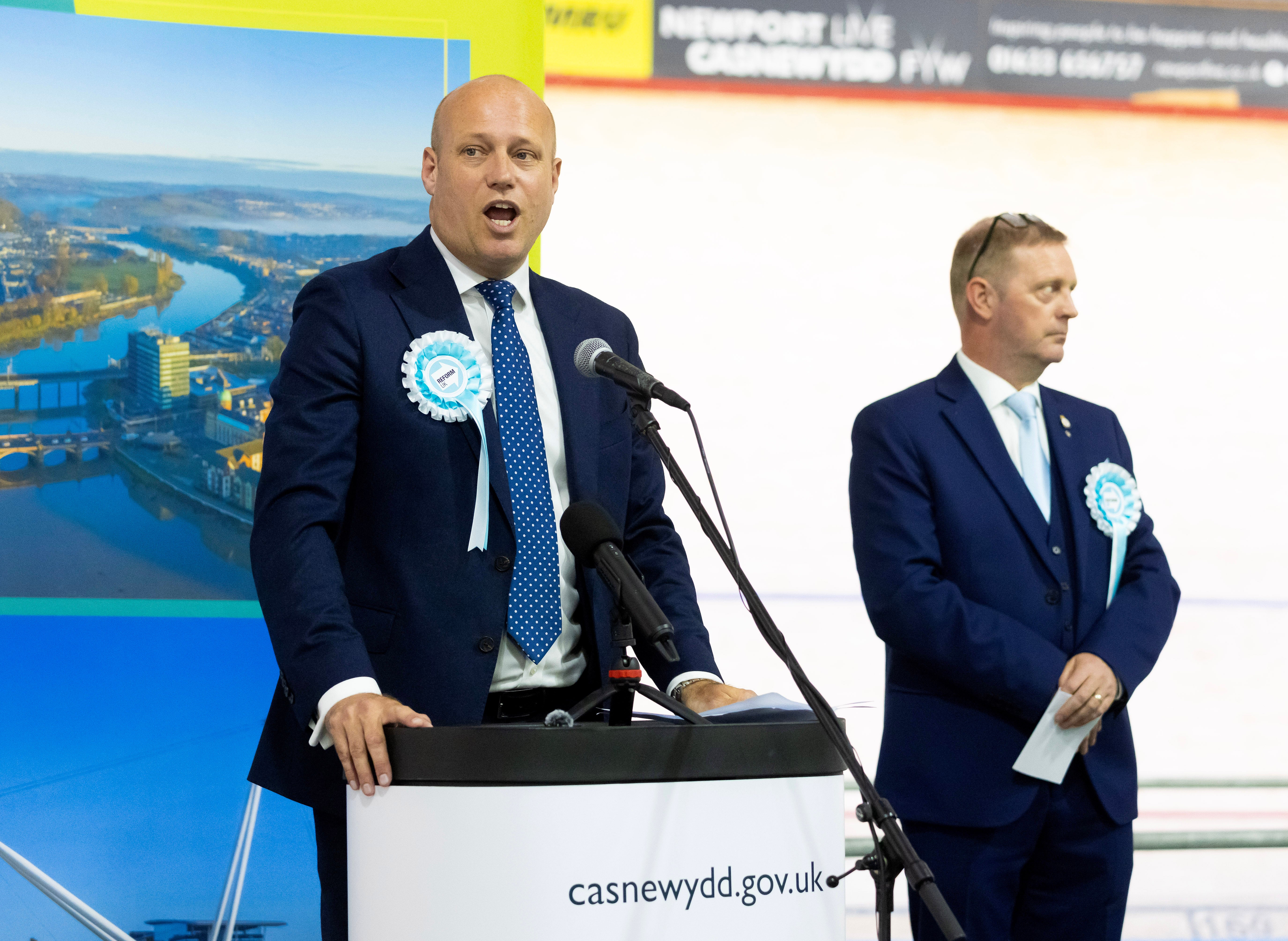 Reform's leader Dan Thomas is a newcomer to Welsh politics