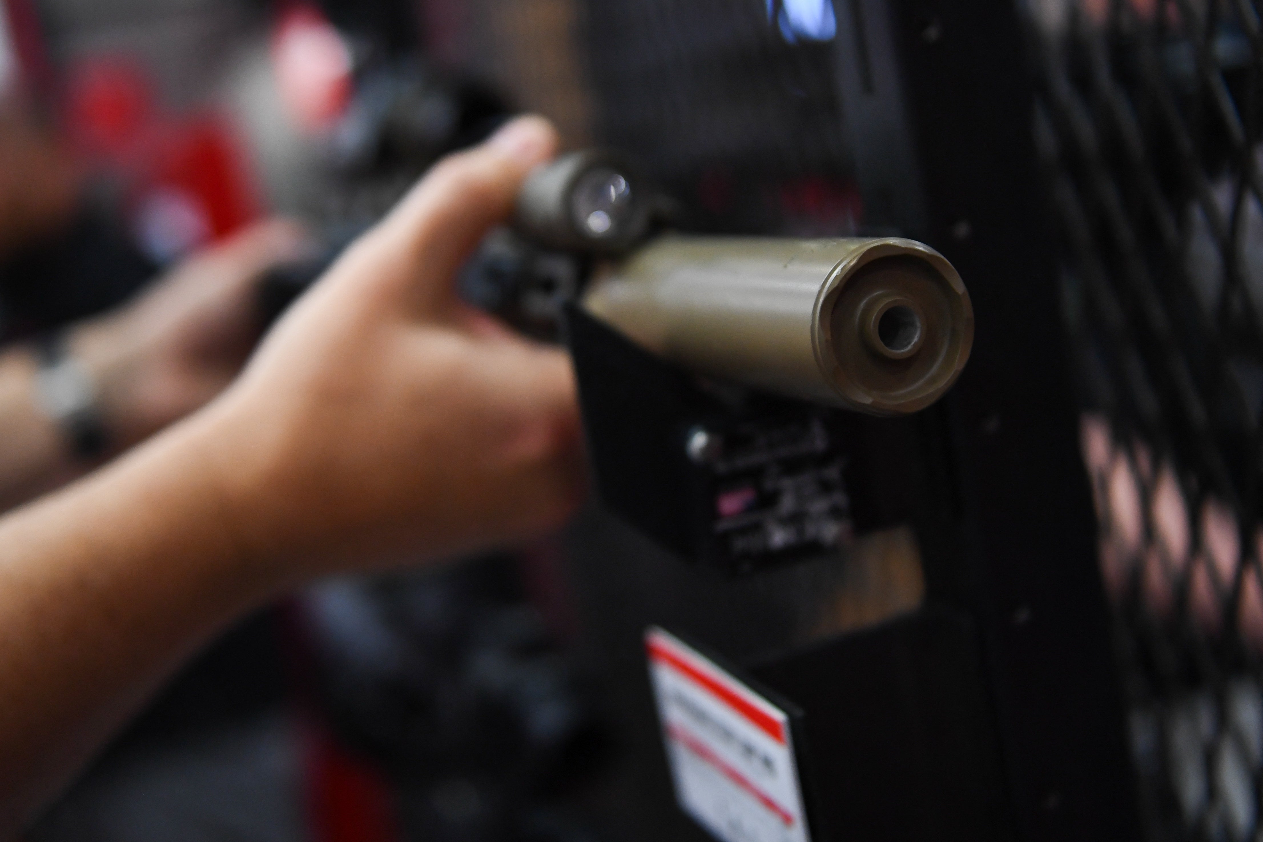 ‘No longer can the challenged NFA provisions be justified,’ Hendrix said in his ruling (AFP/Getty)